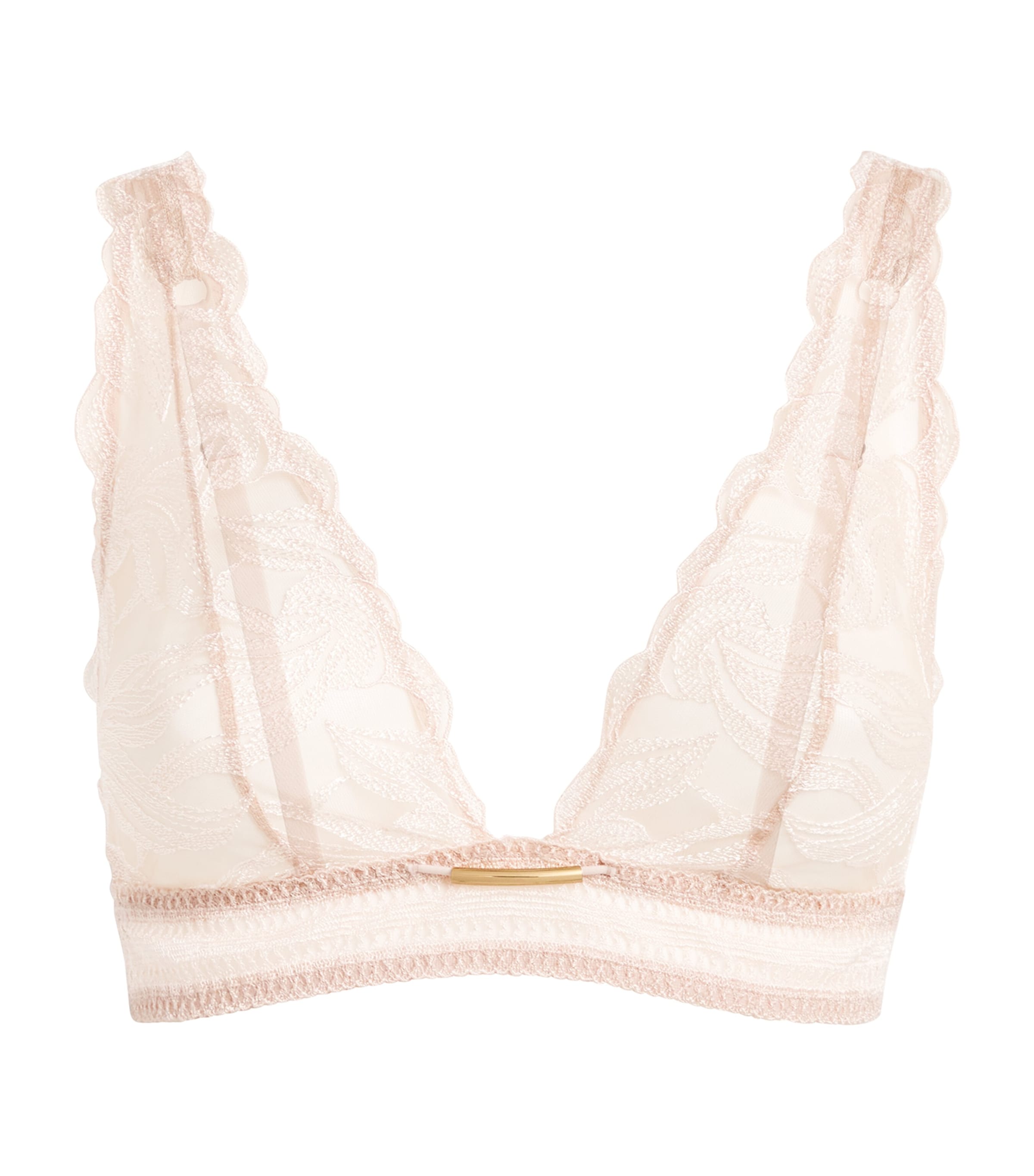 Aubade Into The Groove Bralette In Beige