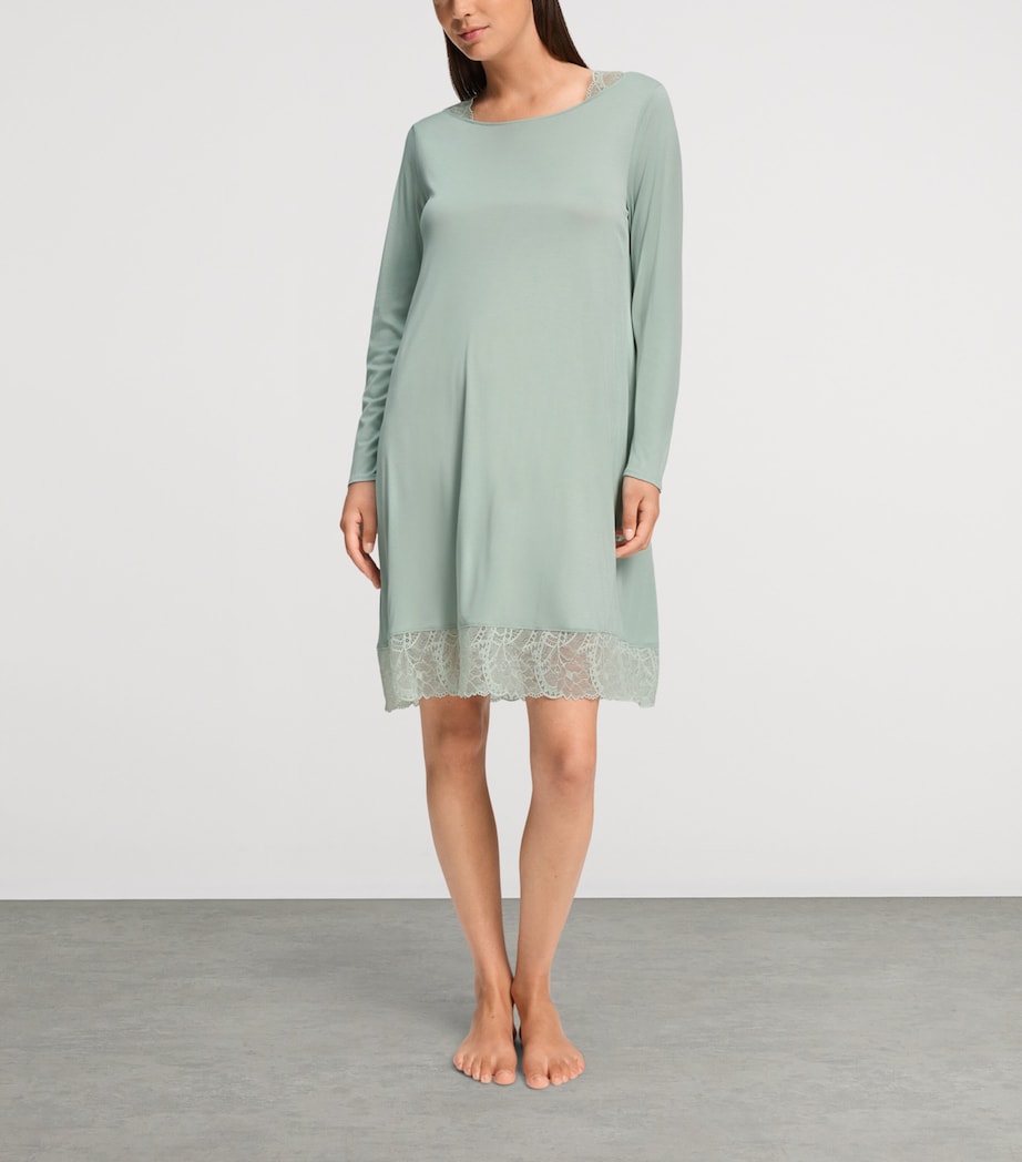 Hanro Womens Modal Nightdress Mystic Breeze Image 2