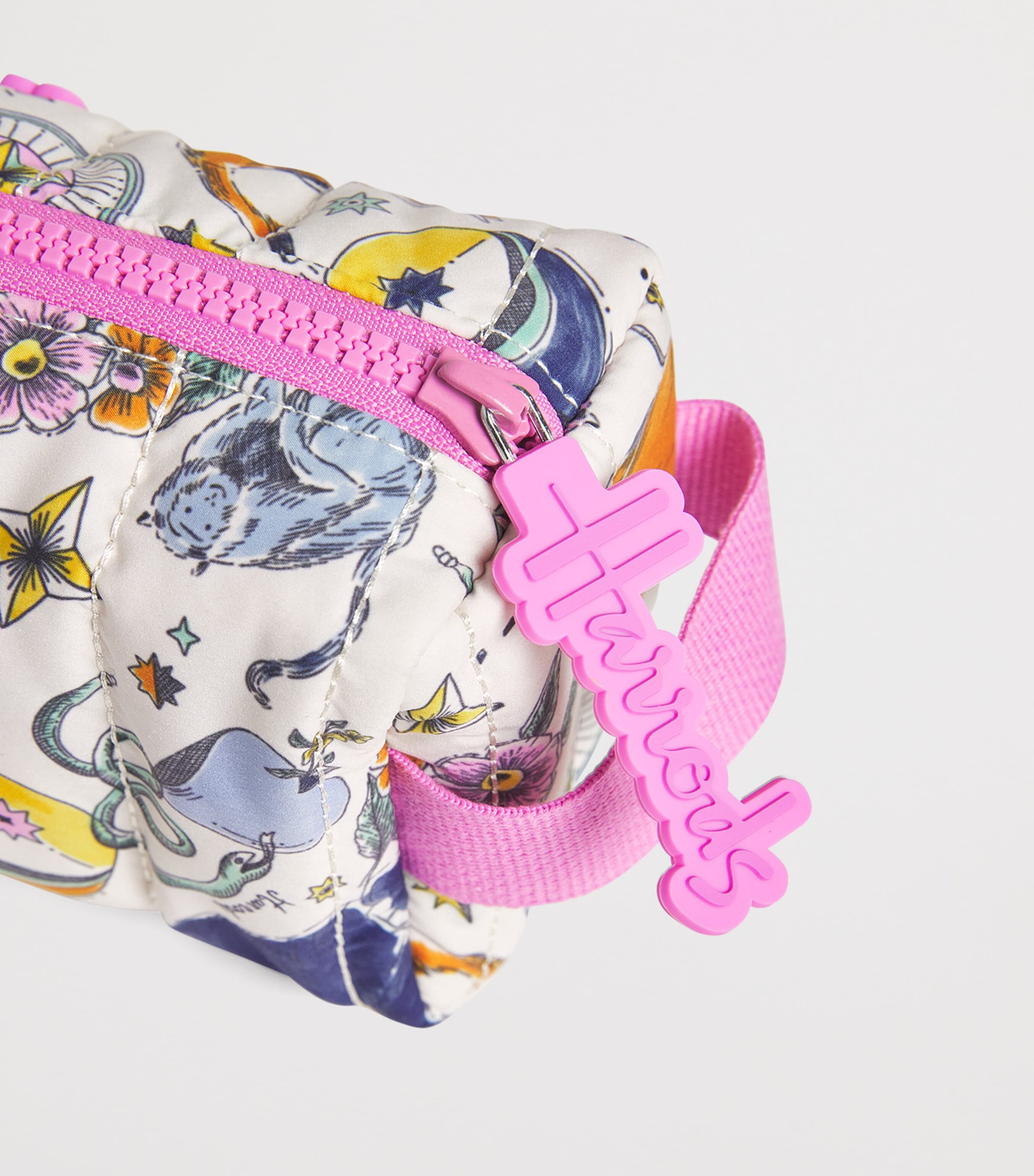 Quilted Light Sky Pencil Case IVORY Image 4