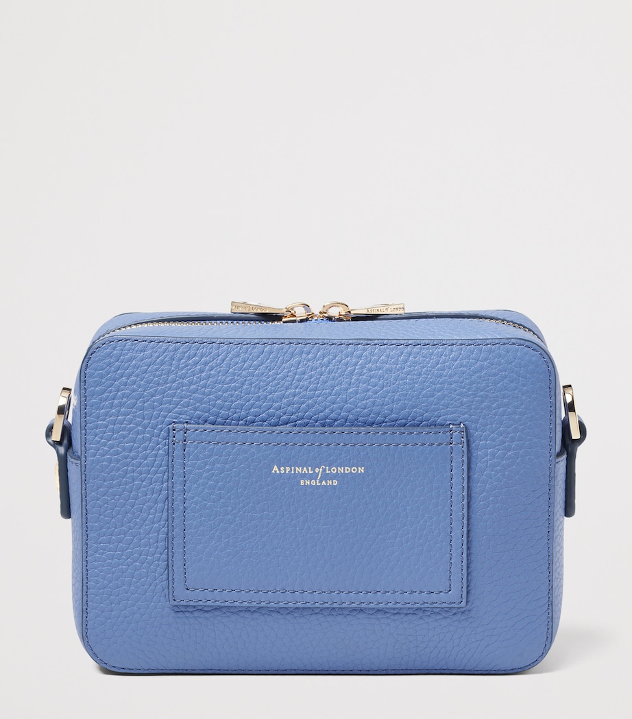 Leather Camera Bag CAPRI BLUE Image 5