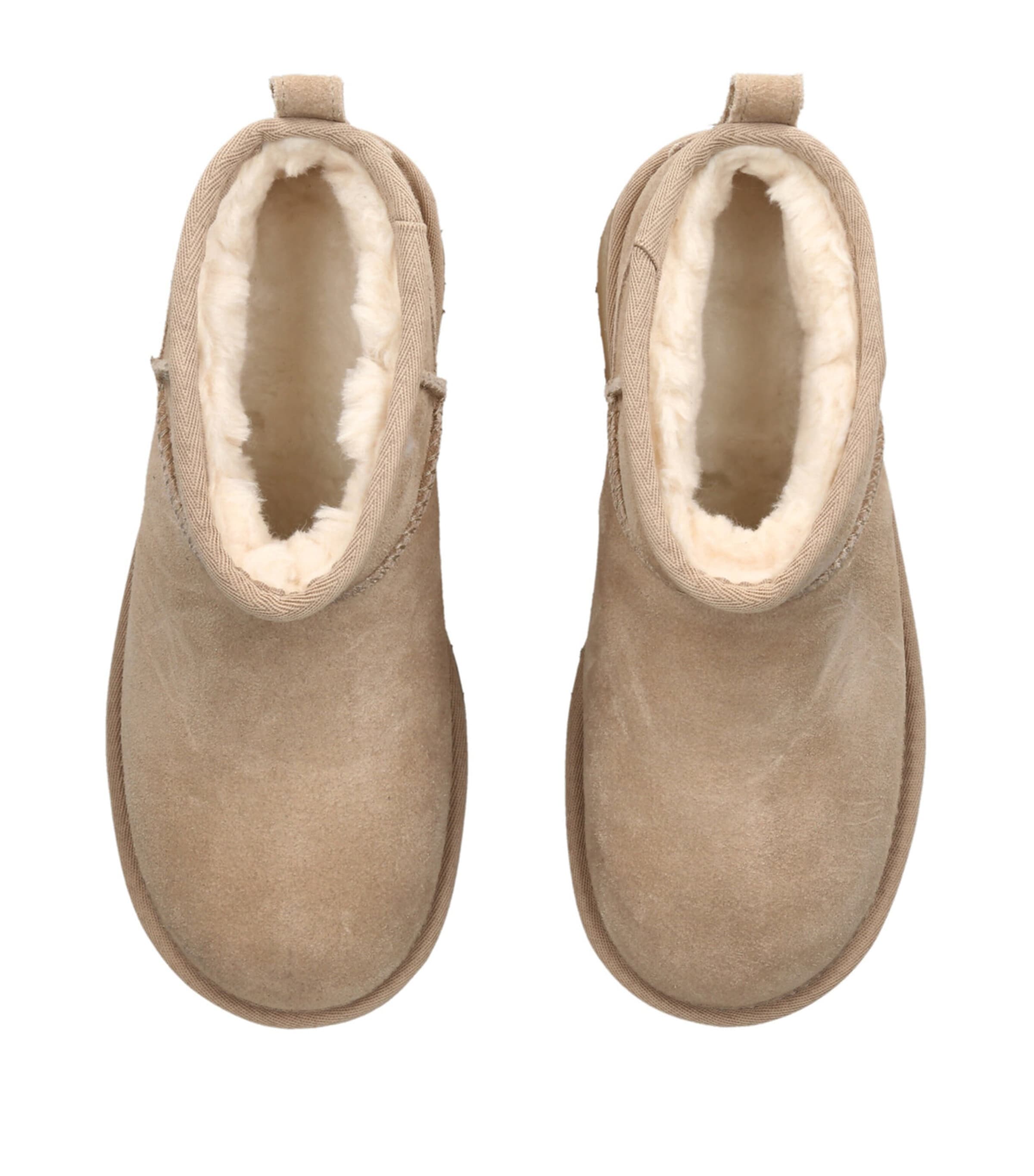 Classic Ultra Mini Platform Boots 50 BEIGE Image 4