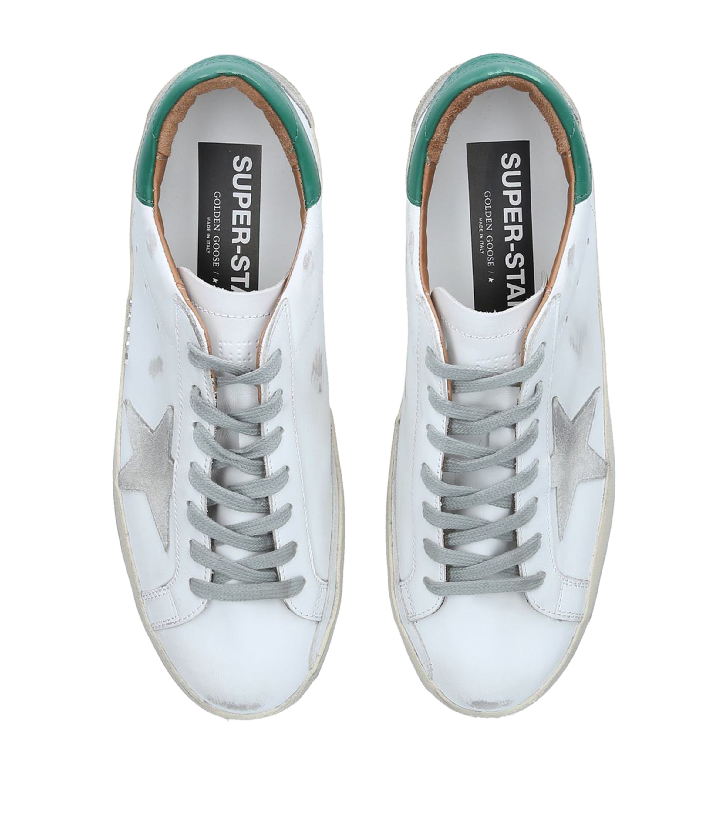 Leather Superstar Sneakers WHITE/COMB Image 4