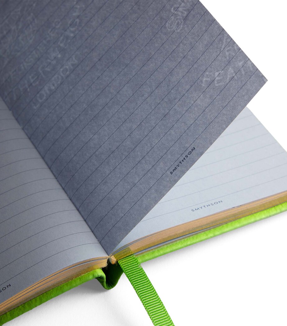 Panama Leather Inspirations and Ideas Notebook APPLE GREEN Image 3