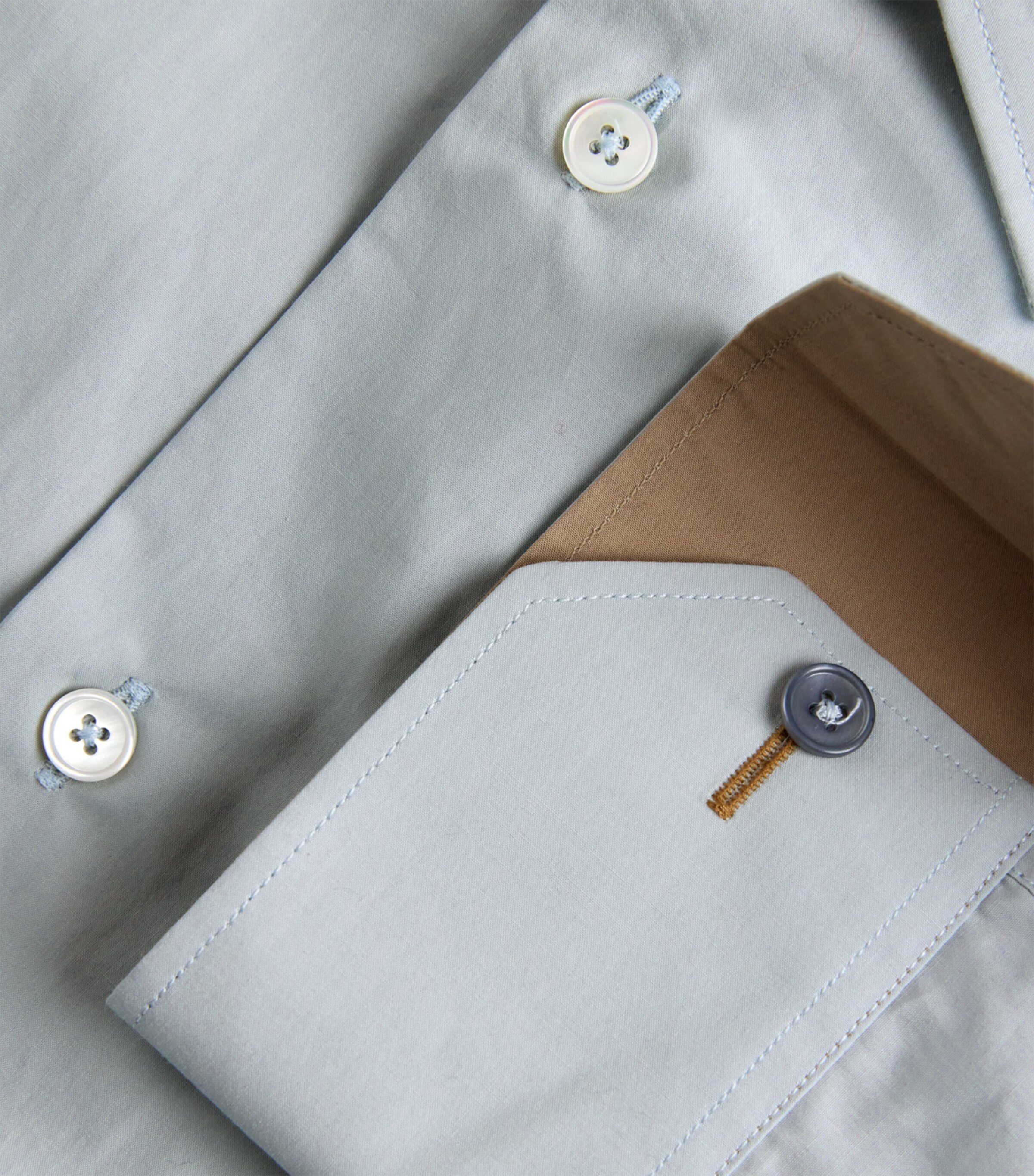 Cotton Long-Sleeve Shirt 40_LIGHT BLUE Image 5