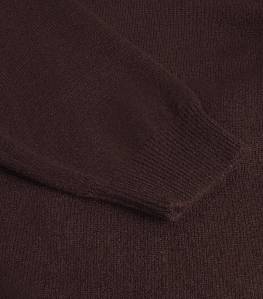 Cashmere Hoodie TRUFFLE Image 5