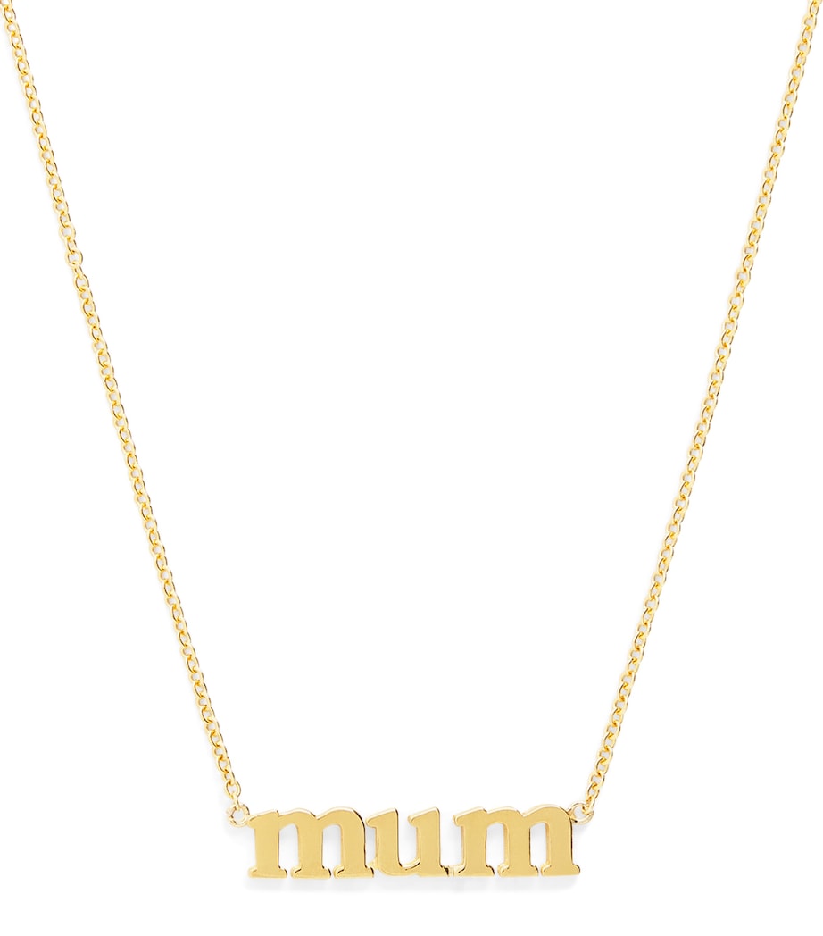 Jennifer Meyer Yellow Gold Mum Necklace Yellow Gold Image 1
