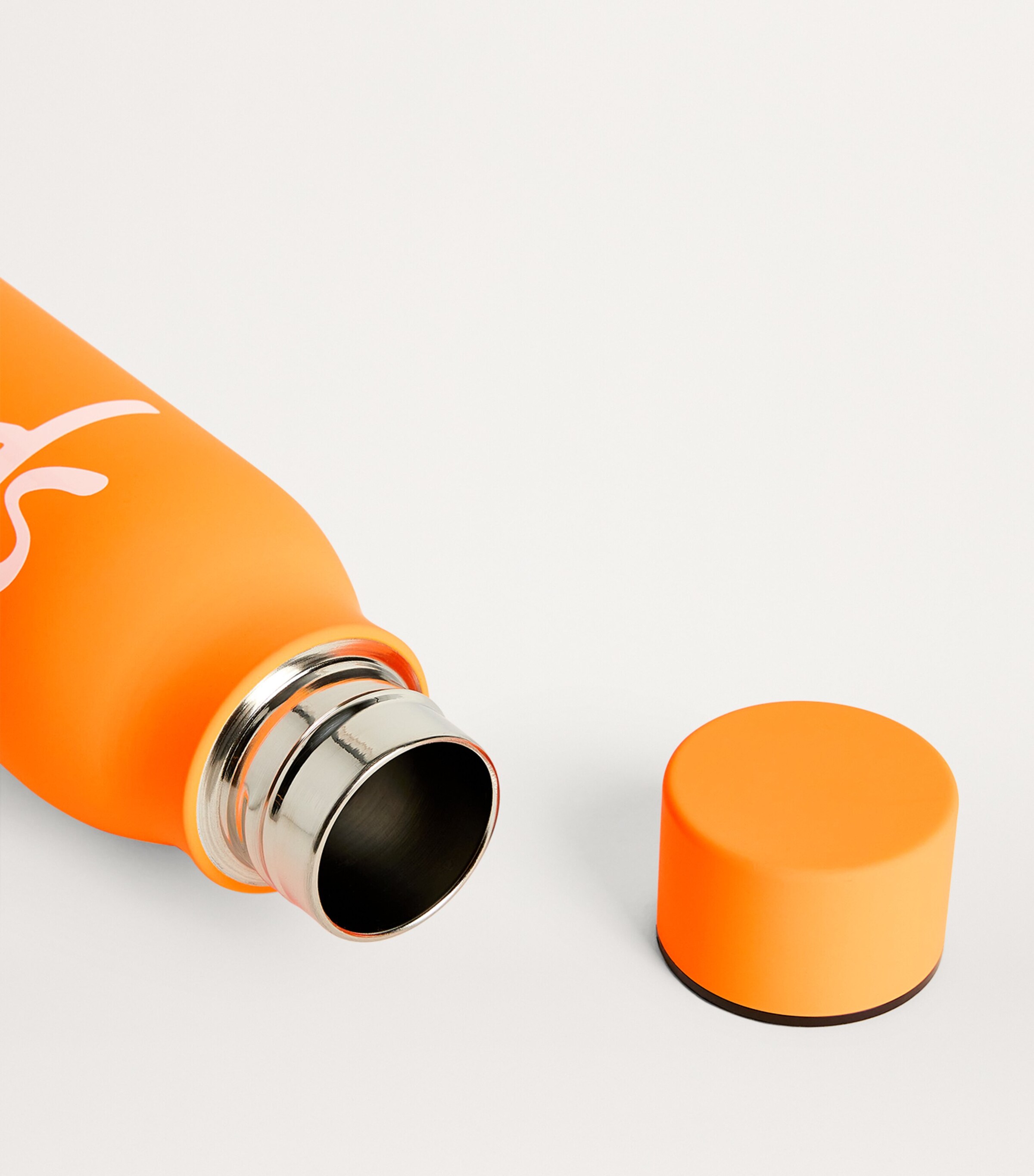 Harrods Logo Water Bottle Orange Image 2