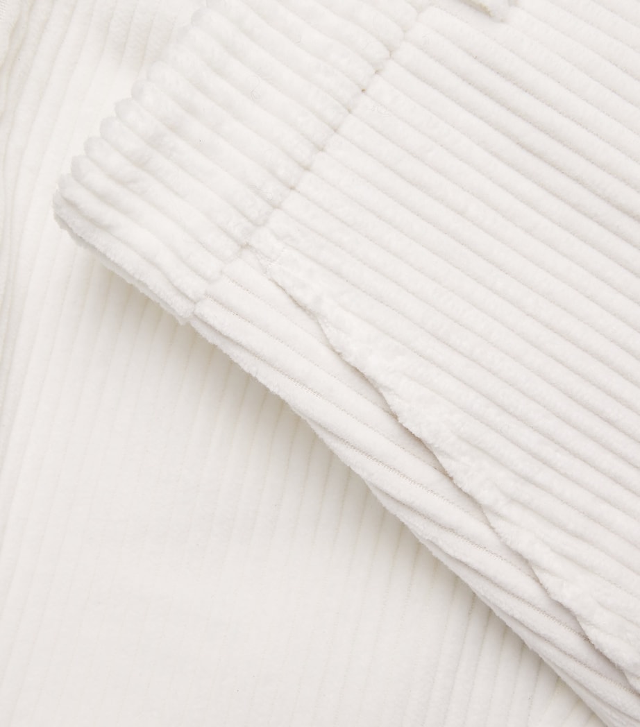 Cotton Corduroy Cargo Trousers BIANCO Image 5