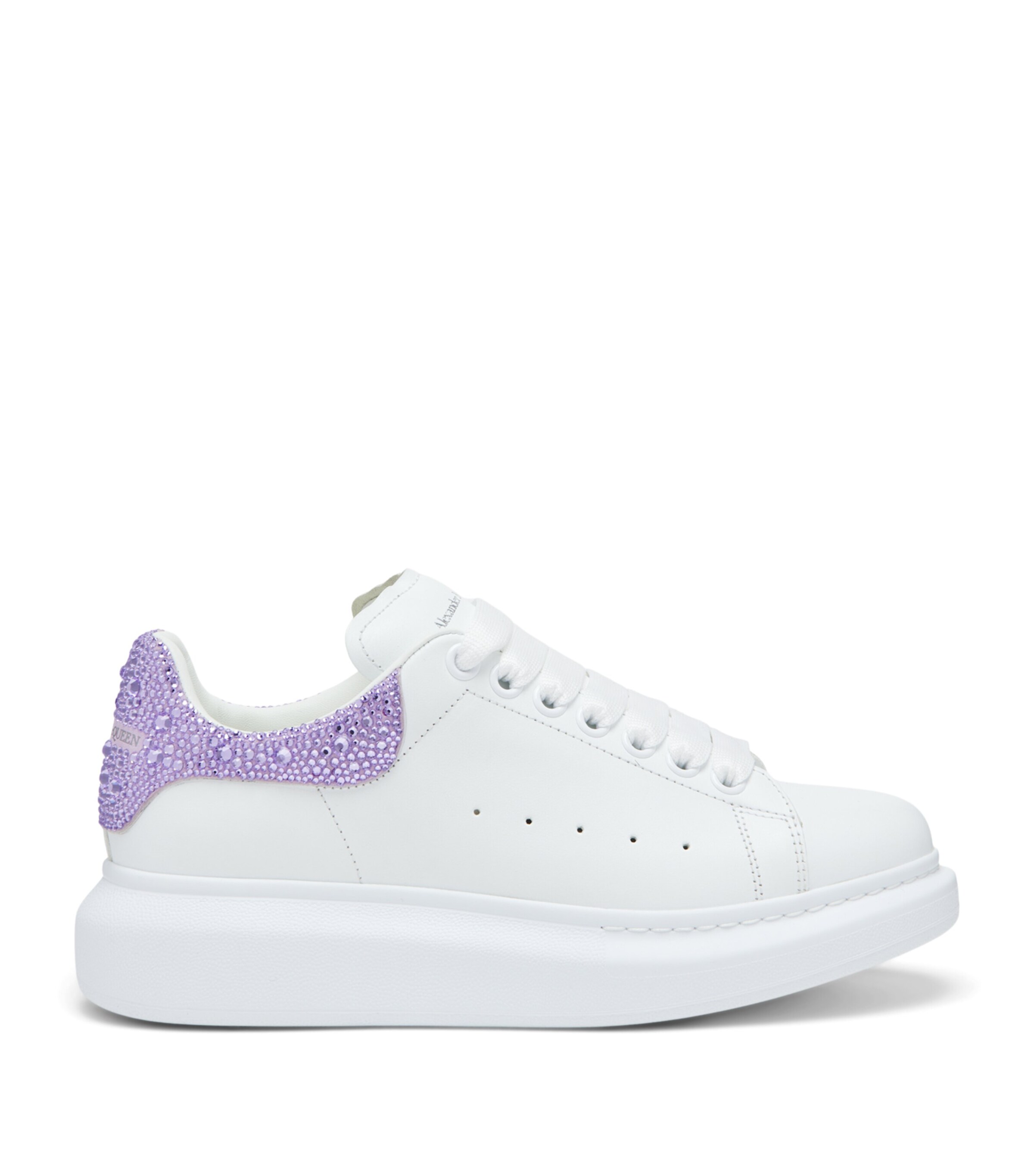 McQueen Leather Oversized Sneakers | Women Shoes | Trainers | Low-Top Trainers | Women New In | Womens Shoes | Designers | McQueen