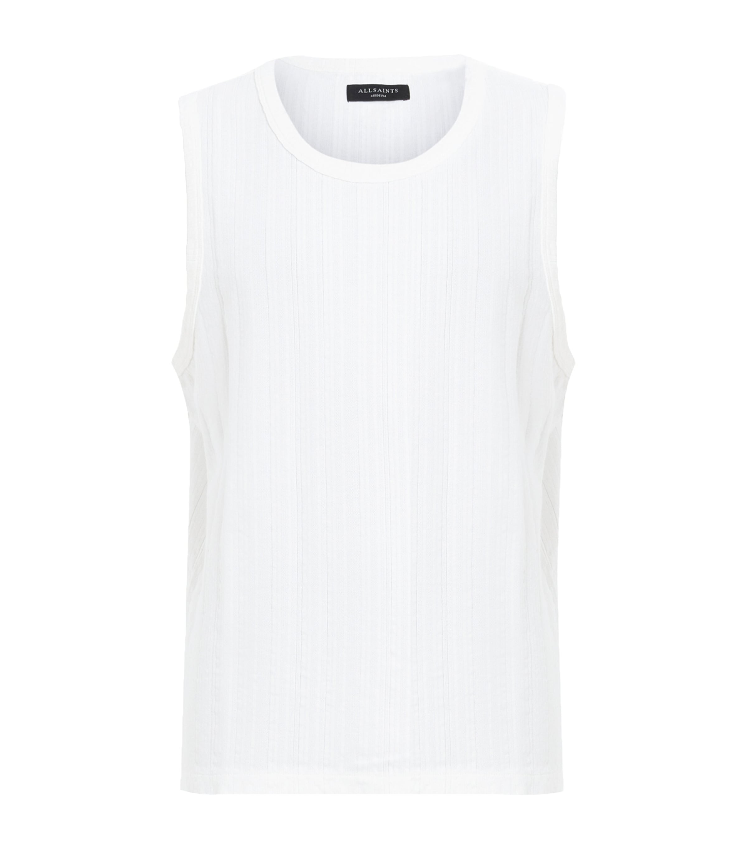 Shop Allsaints Organic Cotton Denver Tank Top In White