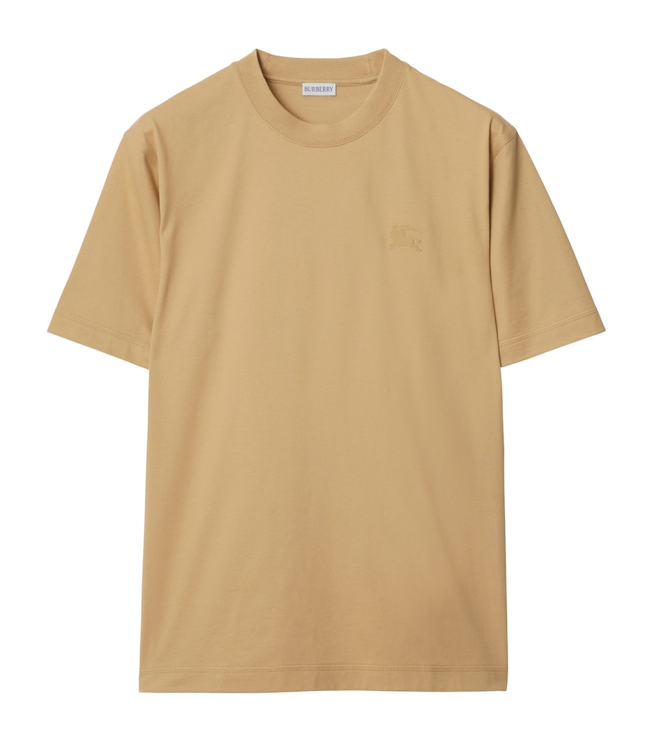 Cotton EKD Badge T-Shirt FLAX Image 1