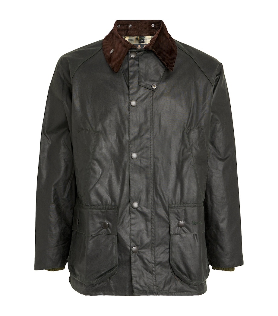 Waxed Bedale Jacket SAGE Image 1