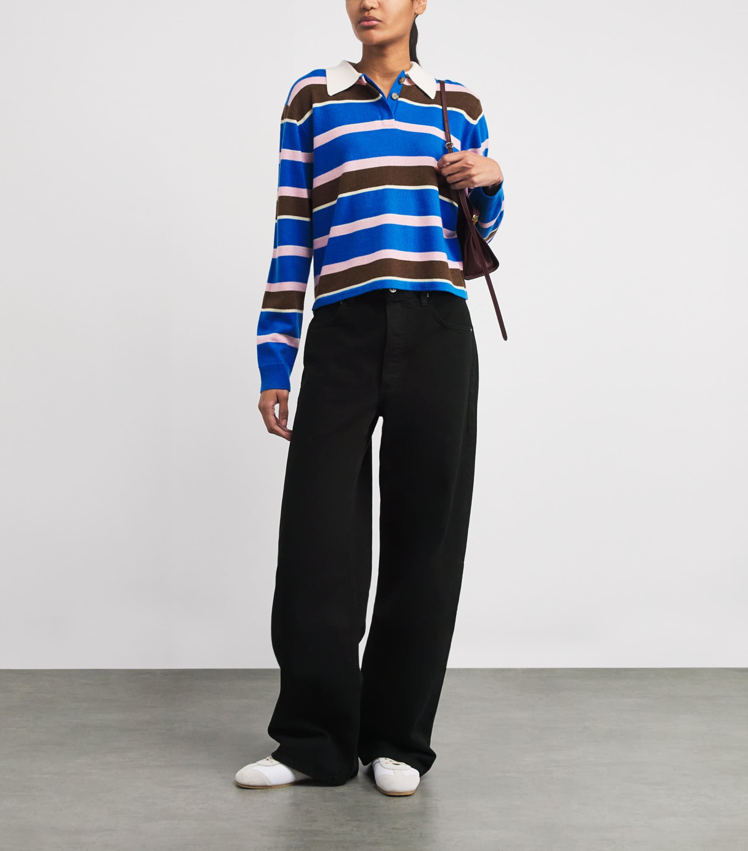 The Ayla Baggy Jeans SBLK Image 2