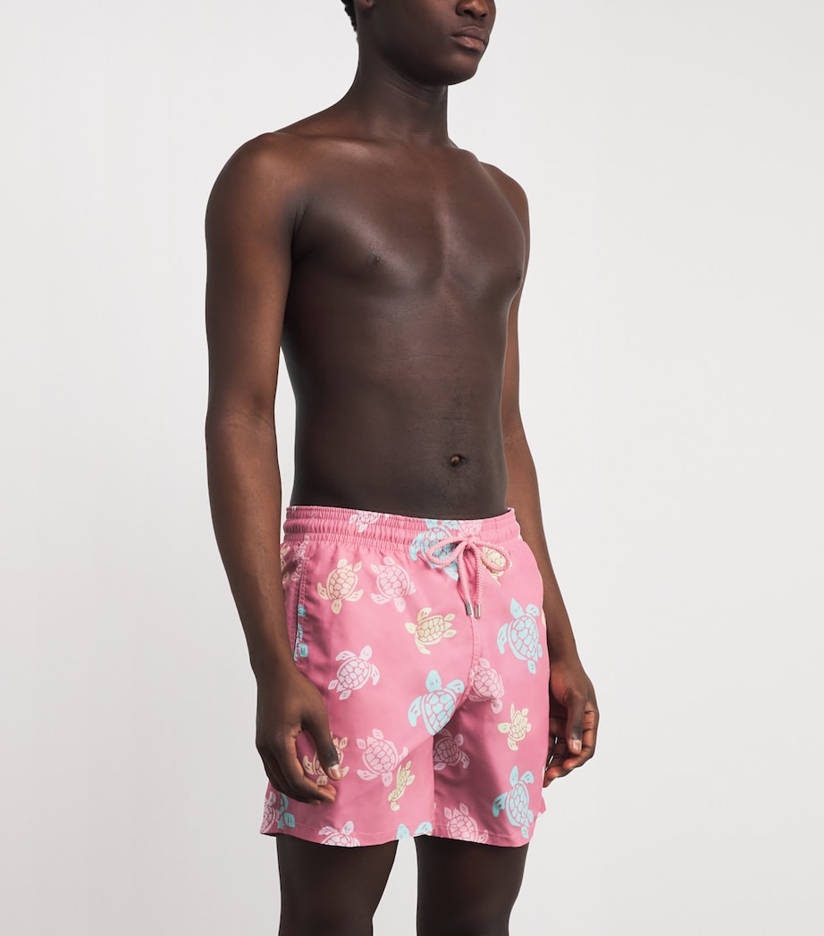 Turtle Print Moorea Swim Shorts 270-BOUDOIR Image 2