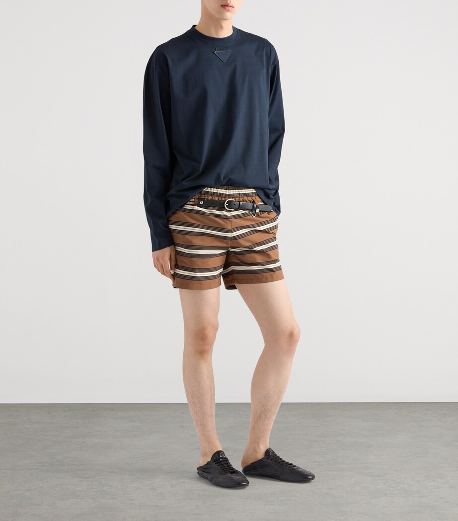 Stripe Swim Shorts F0005 Image 2