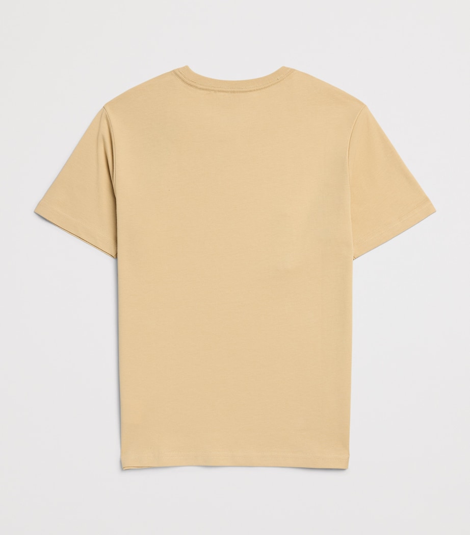 Ralph Lauren Kids Cotton Polo Bear T-Shirt (6-14 Years) Tallow Cream Image 2