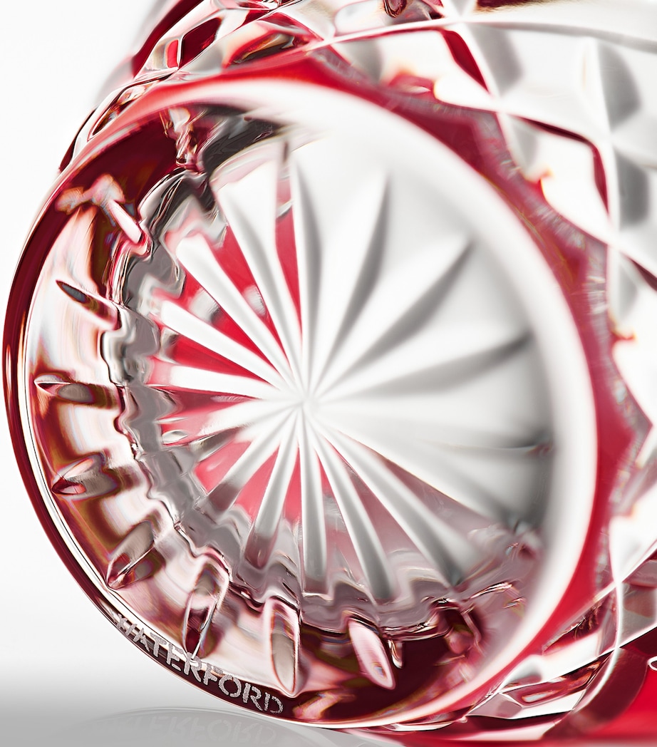 Crystal Lismore Red Votive RED Image 5