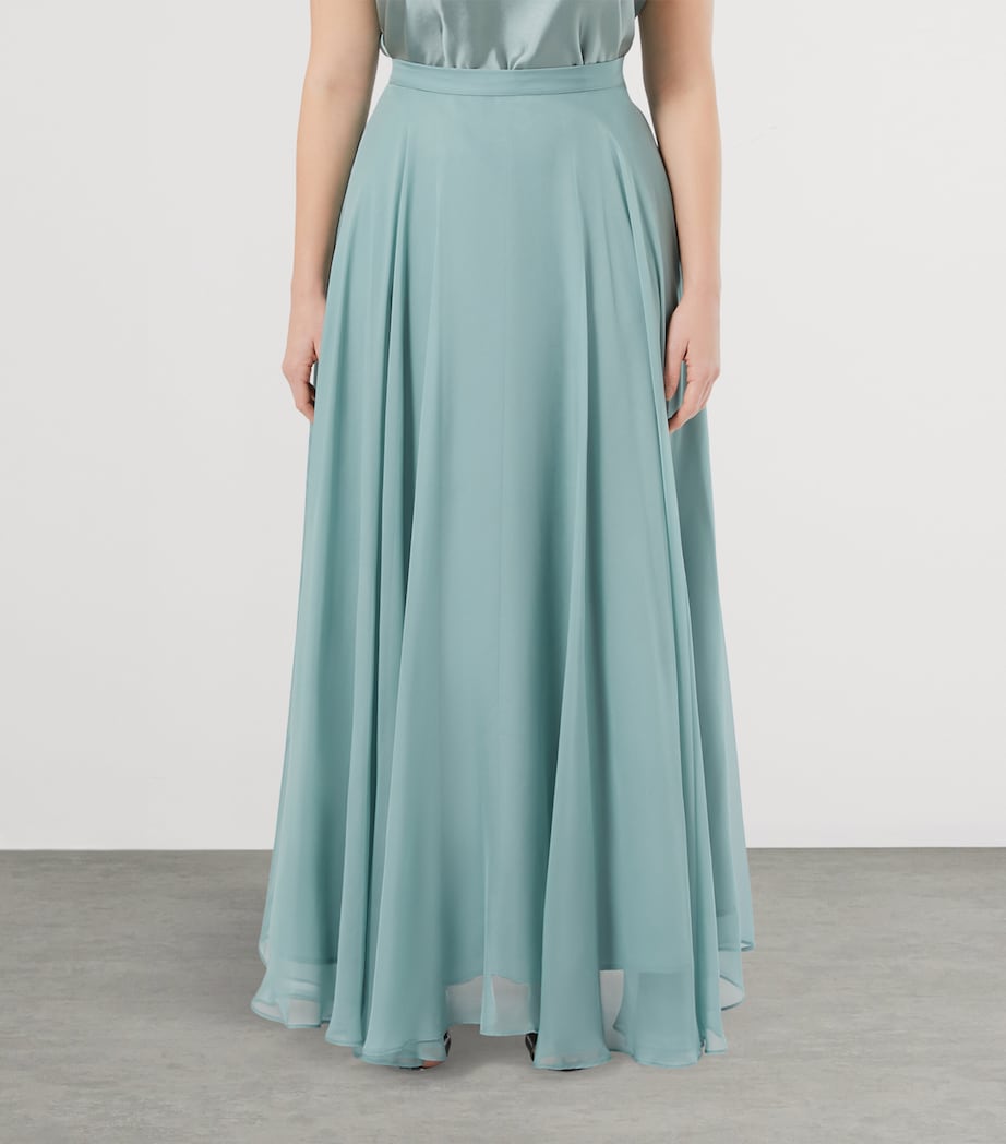 Fontana Maxi Skirt PASTEL GREEN Image 2