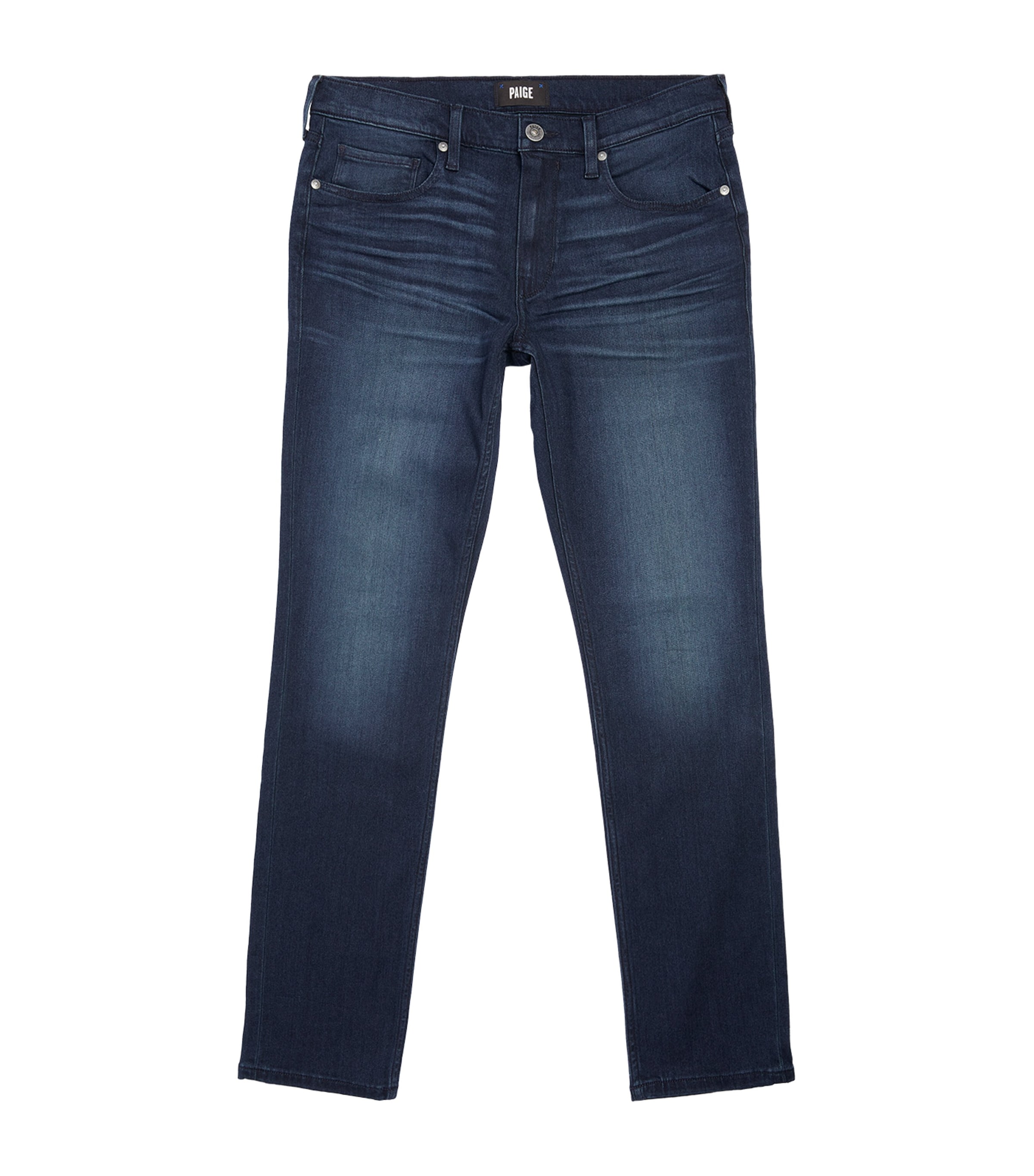 Paige Lennox Transcend Slim Jeans In Navy