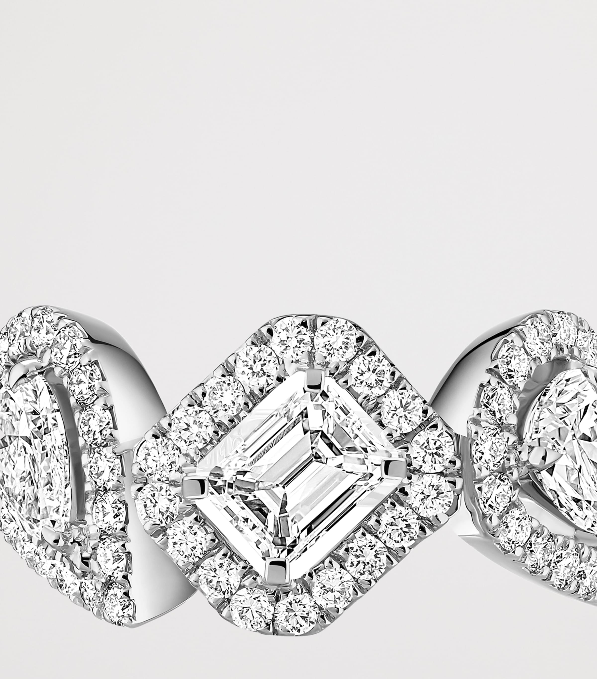 Messika My Twin White Gold and Diamond Ear Cuff (0.60ct) White Gold Image 3