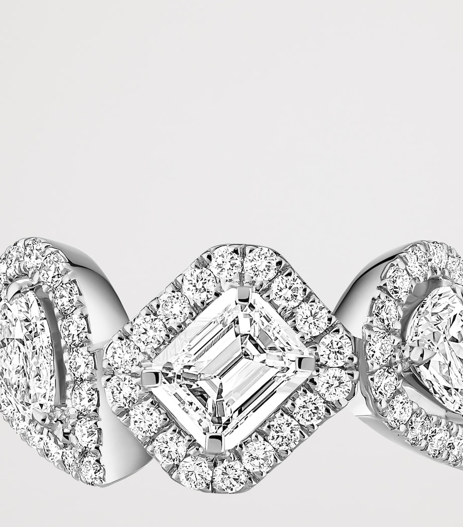 Messika My Twin White Gold and Diamond Ear Cuff (0.60ct) White Gold Image 3