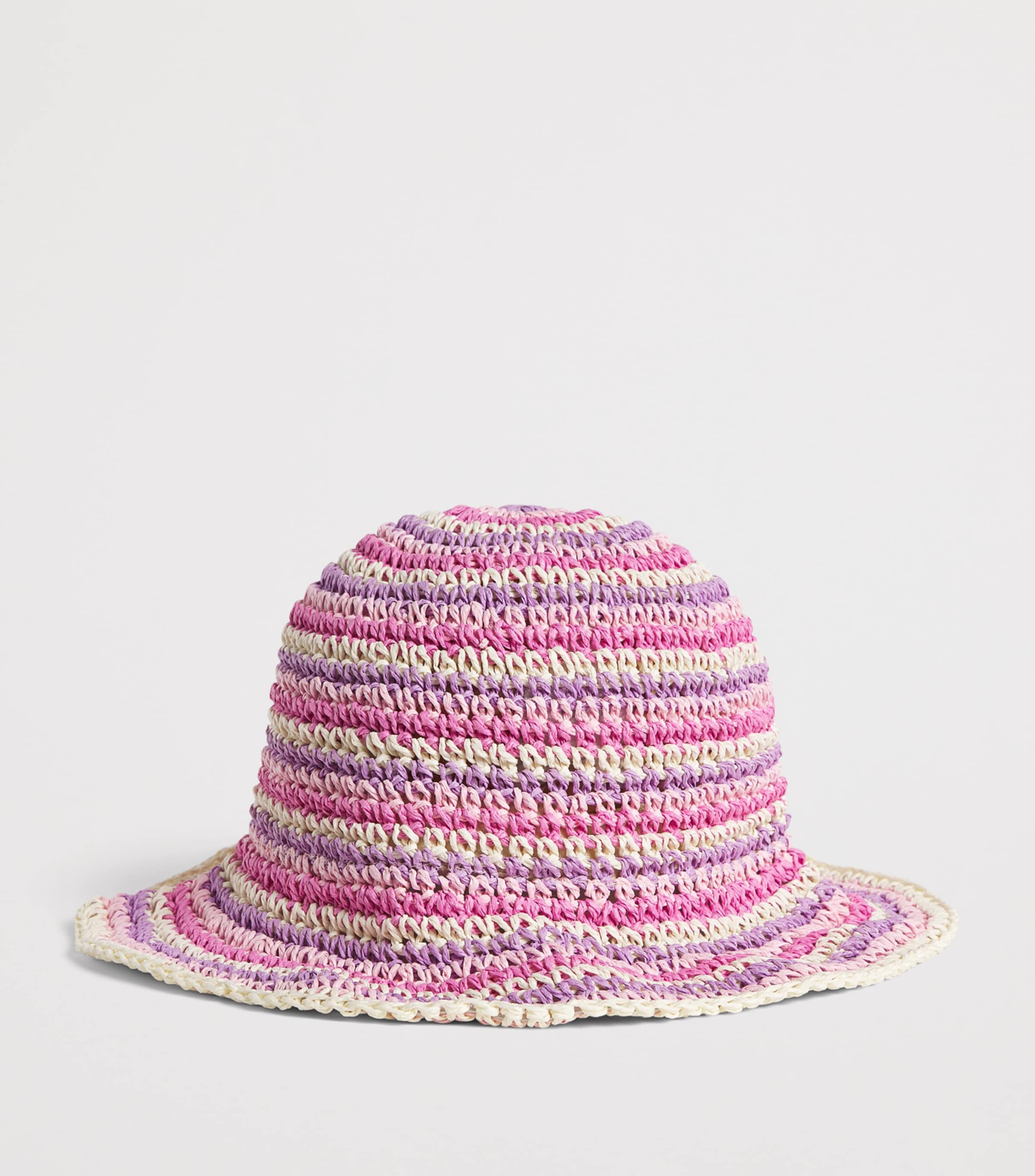 Missoni Crochet Stripe Bucket Hat Image 3