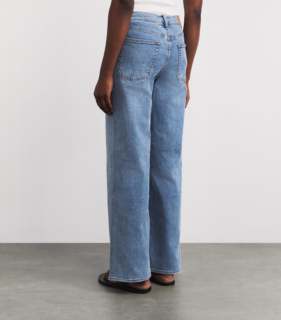 Rag & Bone Womens Andi Wide-Leg Jeans Lyon Image 5