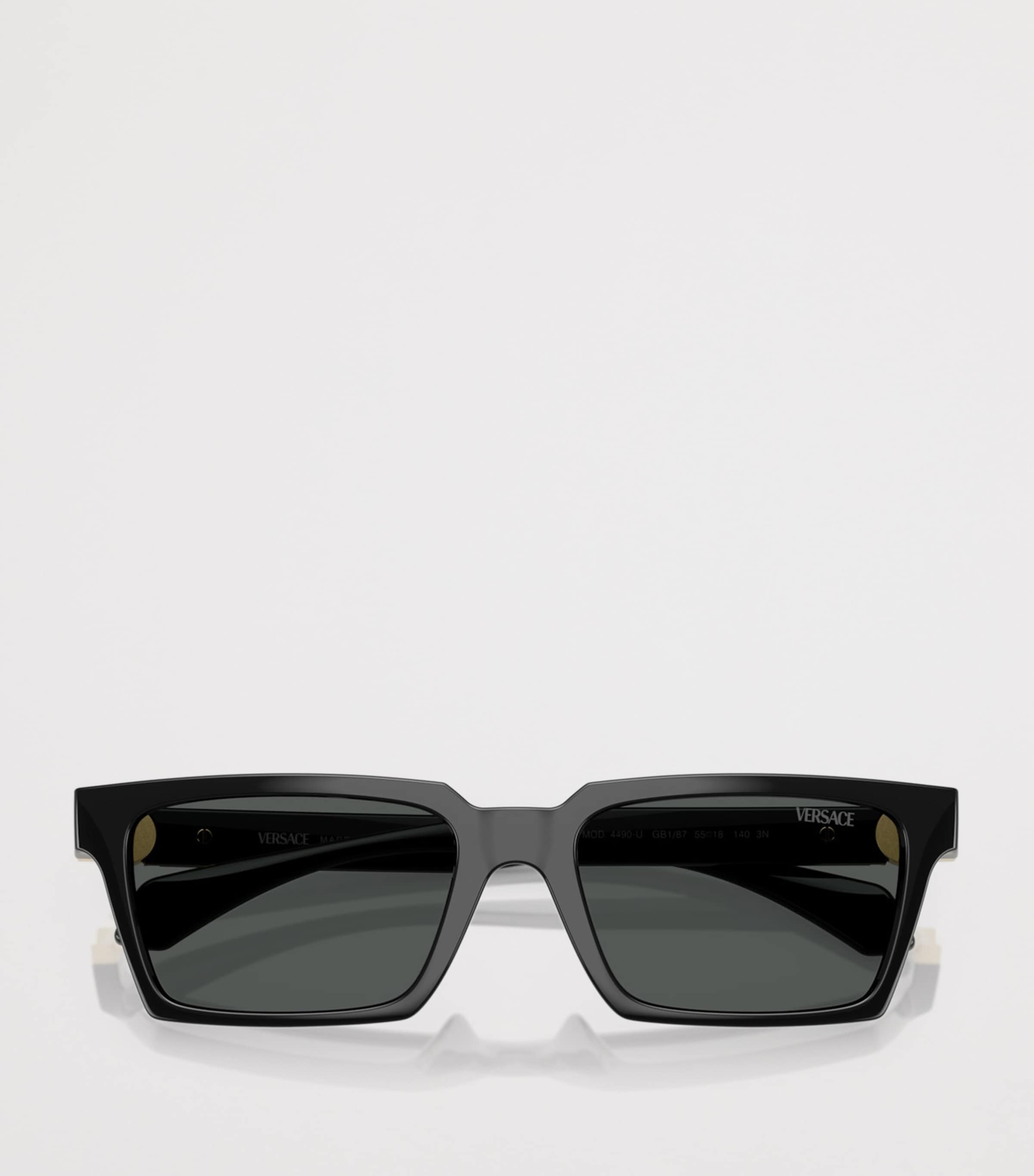 Versace Acetate Rectangular Sunglasses Image 5
