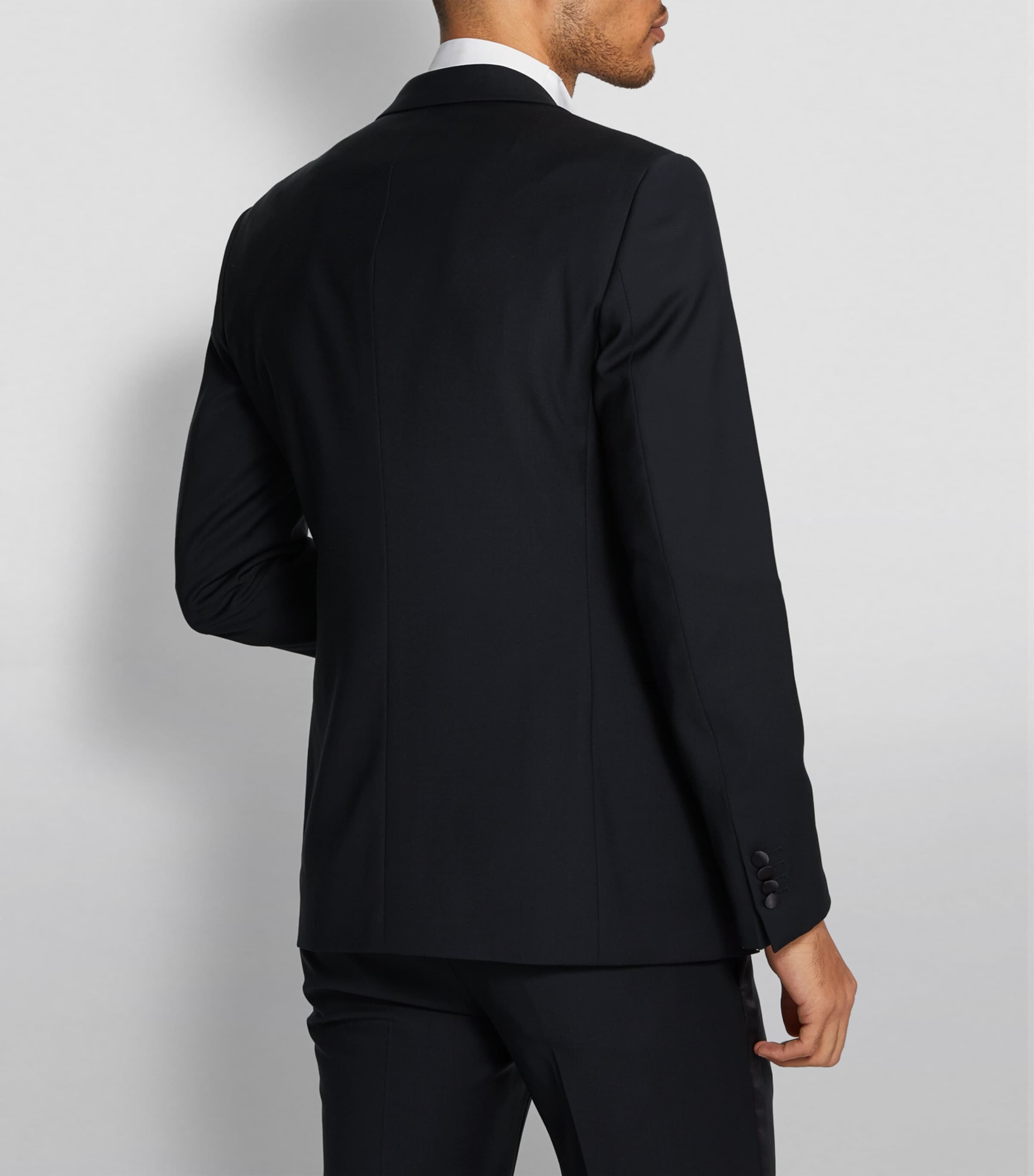 Silk-Trimmed Tuxedo Suit UBUV Image 4