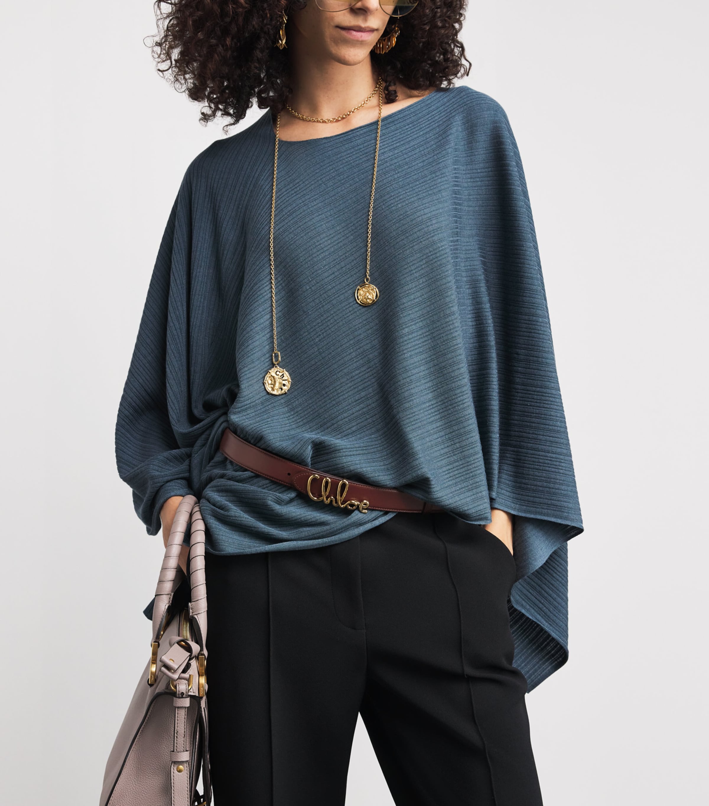 Calfskin Iconic Belt CRAFTY BROWN Image 2