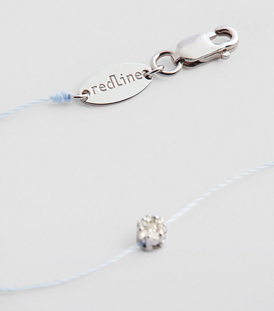 White Gold and Diamond Illusion Bracelet WHITE GOLD Image 5