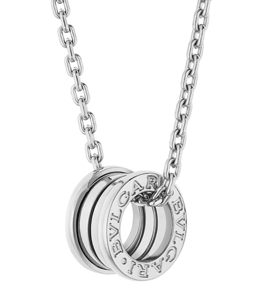 Bvlgari White Gold B.zero1 Pendant Necklace White Gold Image 5
