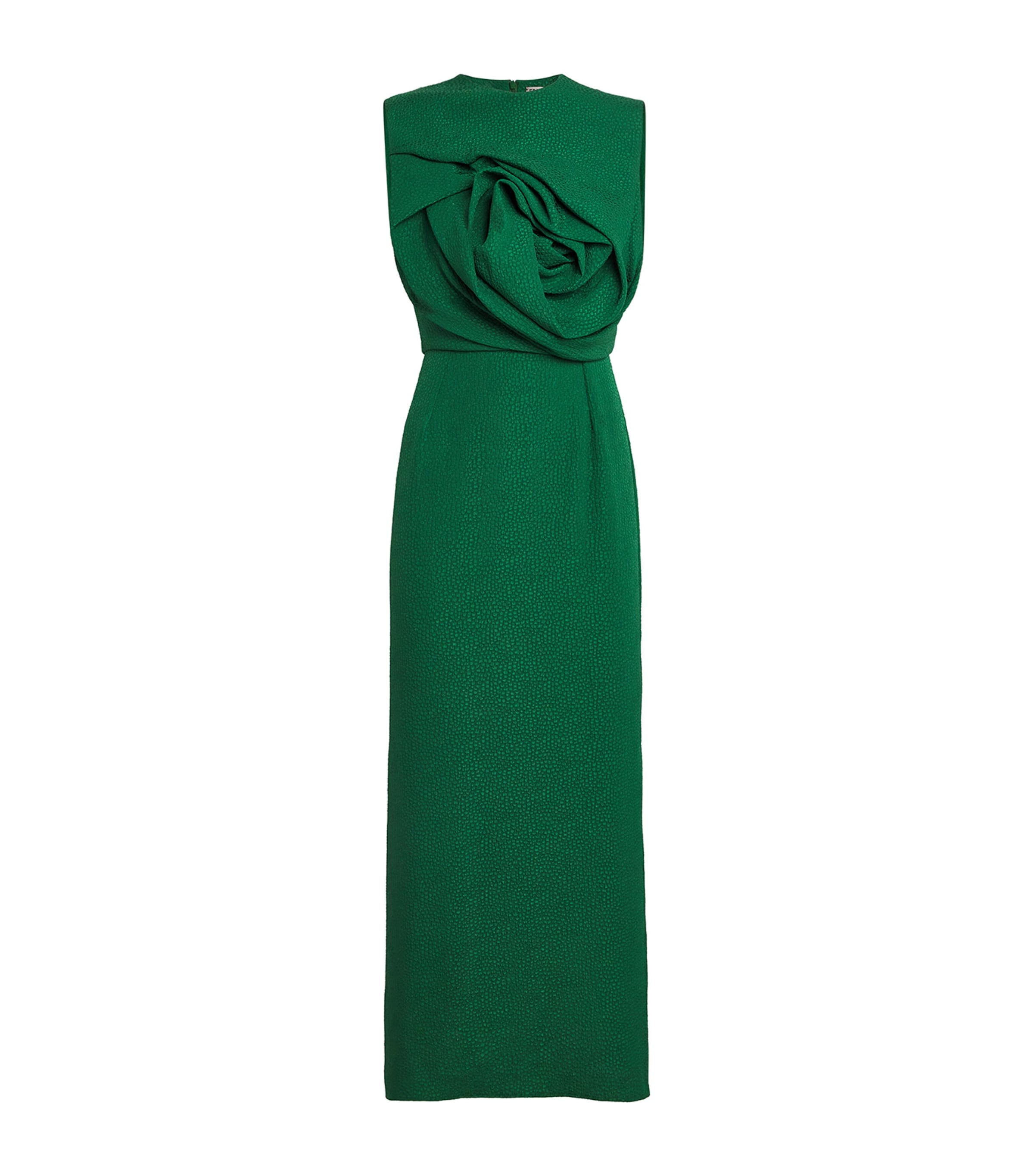 Edeline Lee Bubble Jacquard Aphrodite Midi Dress