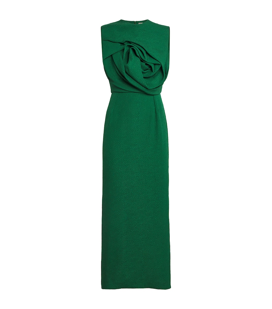 Bubble Jacquard Aphrodite Midi Dress BOT Image 1