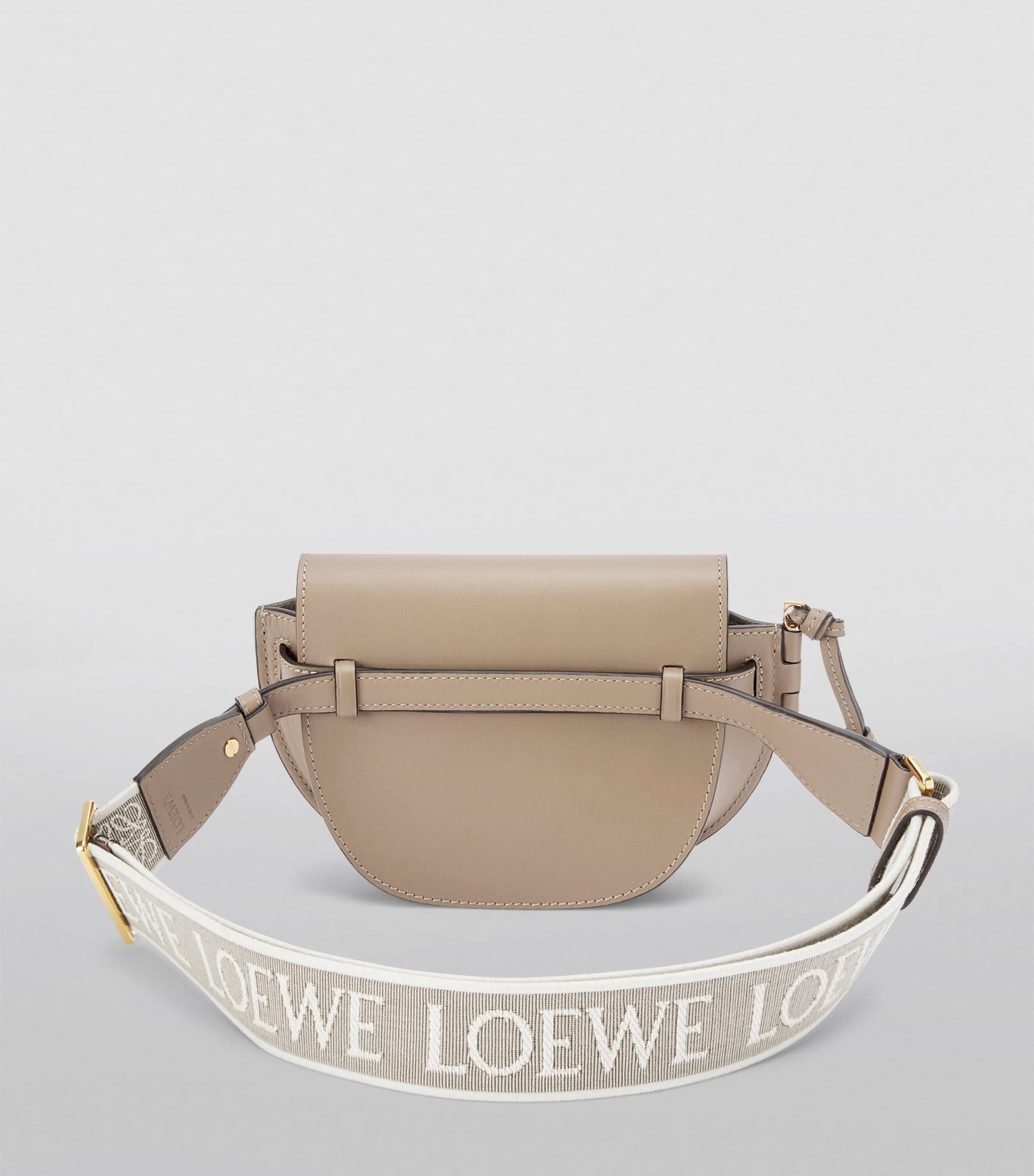 LOEWE Mini Leather Gate Dual Bag Sand Image 3