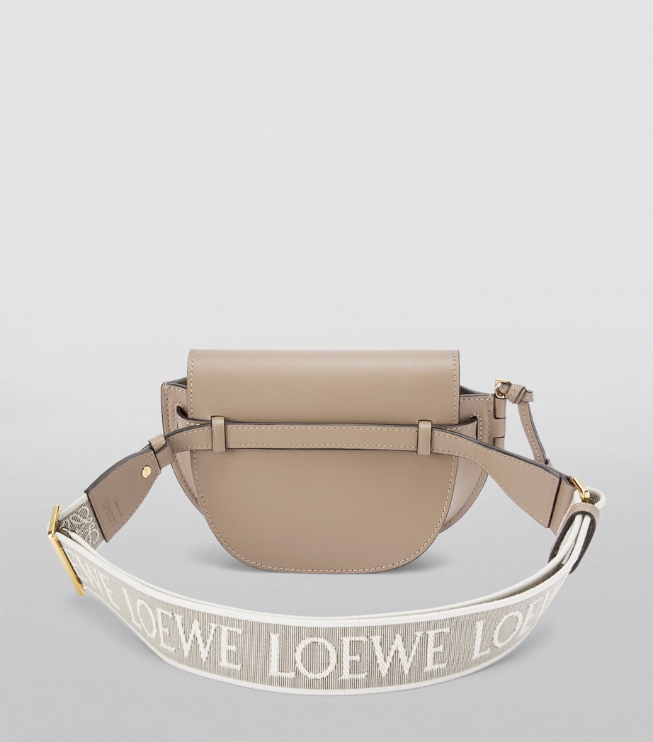 LOEWE Mini Leather Gate Dual Bag Sand Image 3