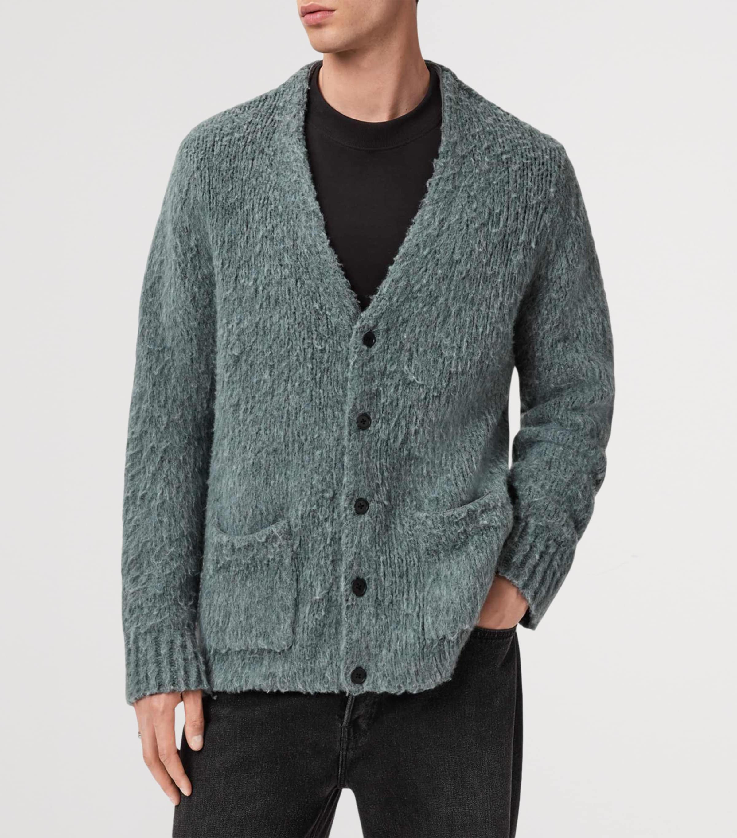Wool-Blend Tobie Cardigan NORDIC GREEN Image 4