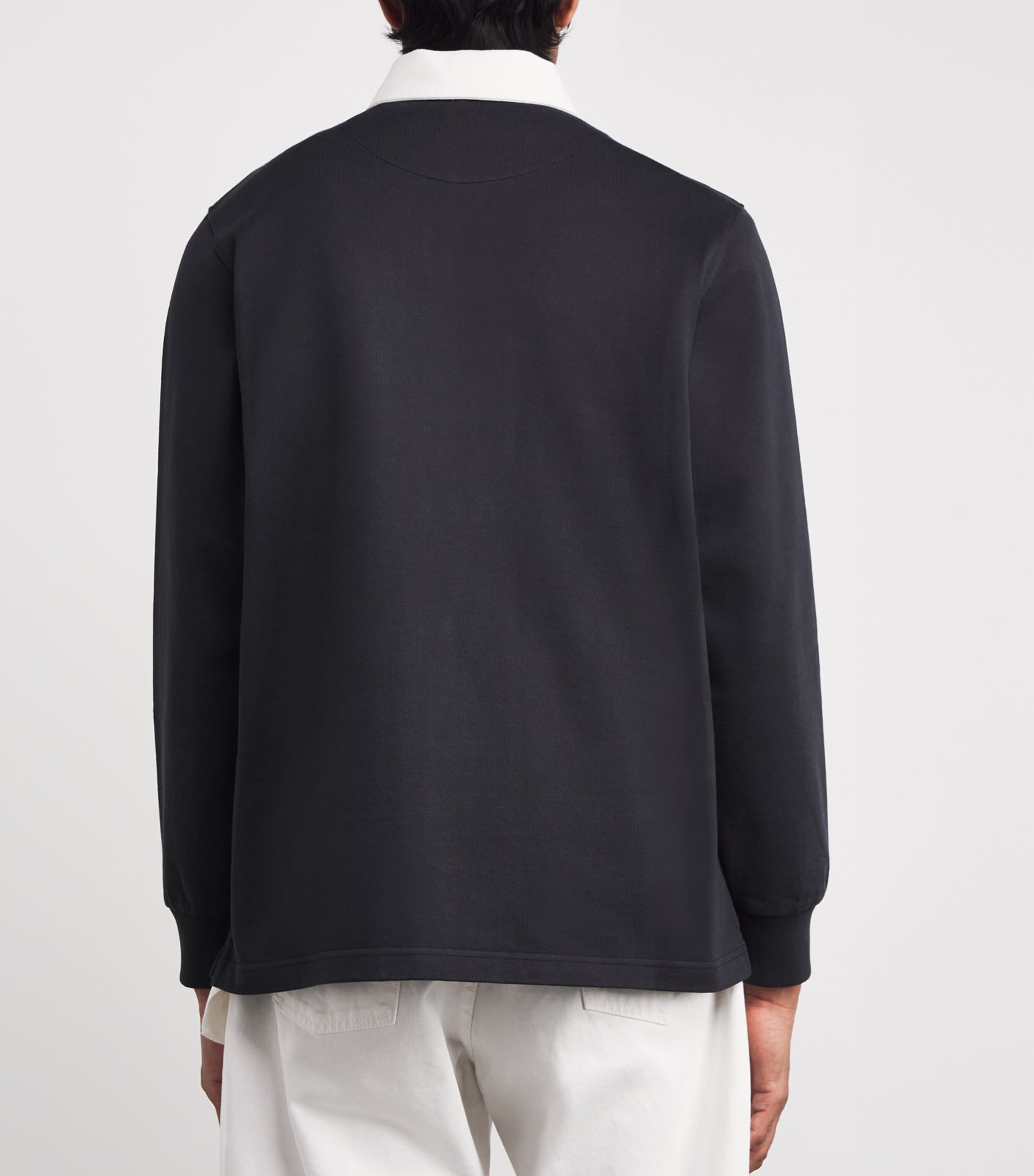 Jersey Art Club Rugby Sweatshirt WASHED BLACK 781 Image 4