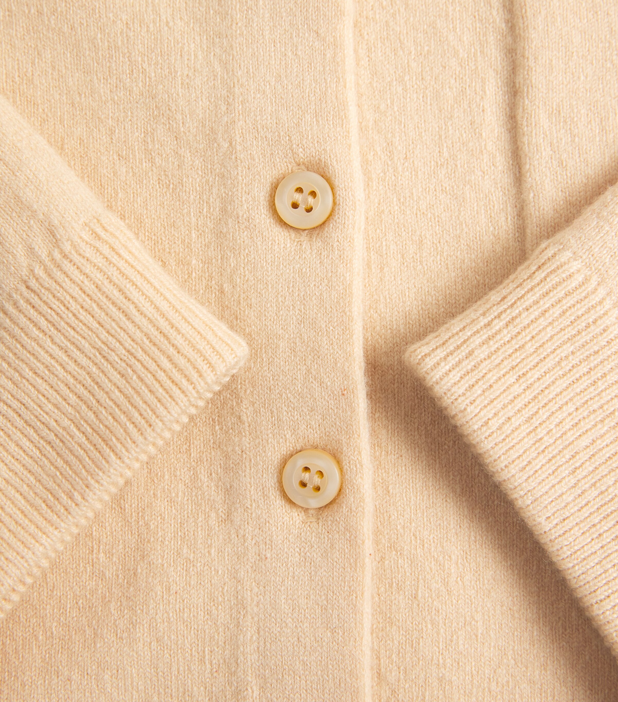 Vince Womens Wool-Blend Pocket Cardigan Chamomile Image 6