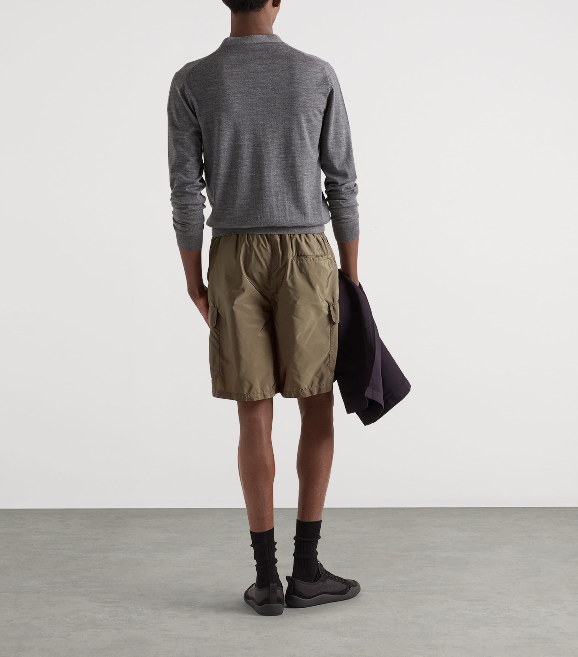 Prada Mens Re-Nylon Swim Shorts Image 3