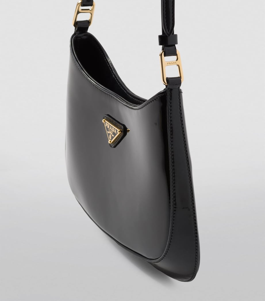 Prada Patent Leather Cleo Shoulder Bag Image 5