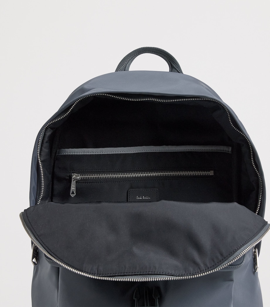 Recycled Logo Backpack 43_GR_BL Image 5