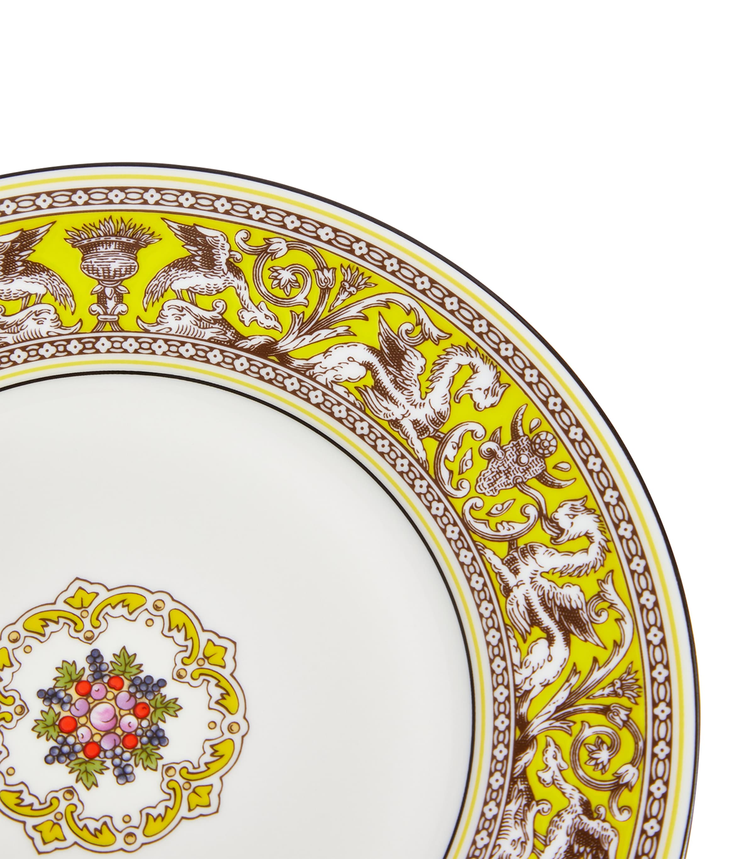 Wedgwood Florentine Citron Plate (20.5cm) Yellow Image 3