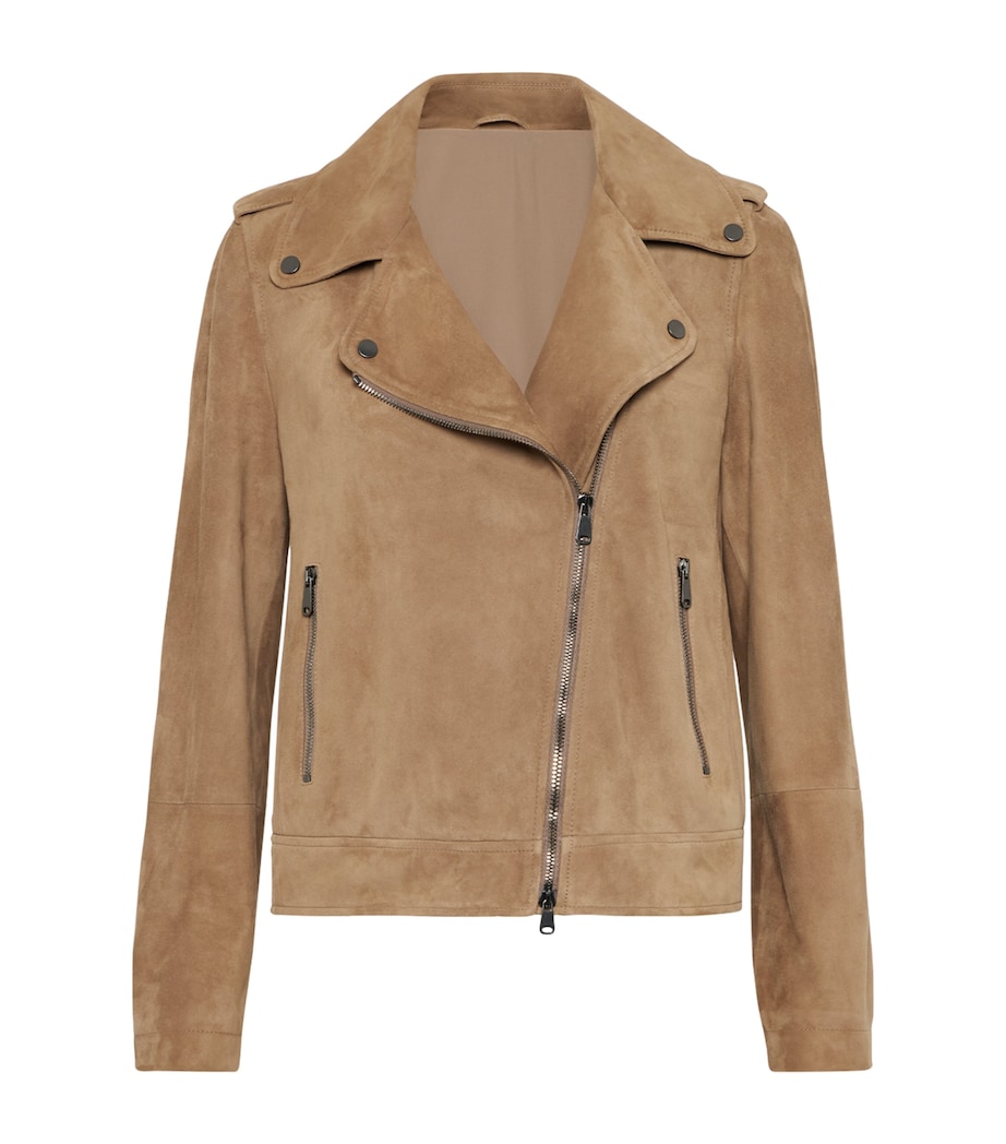 Suede Biker Jacket C6340 Image 1