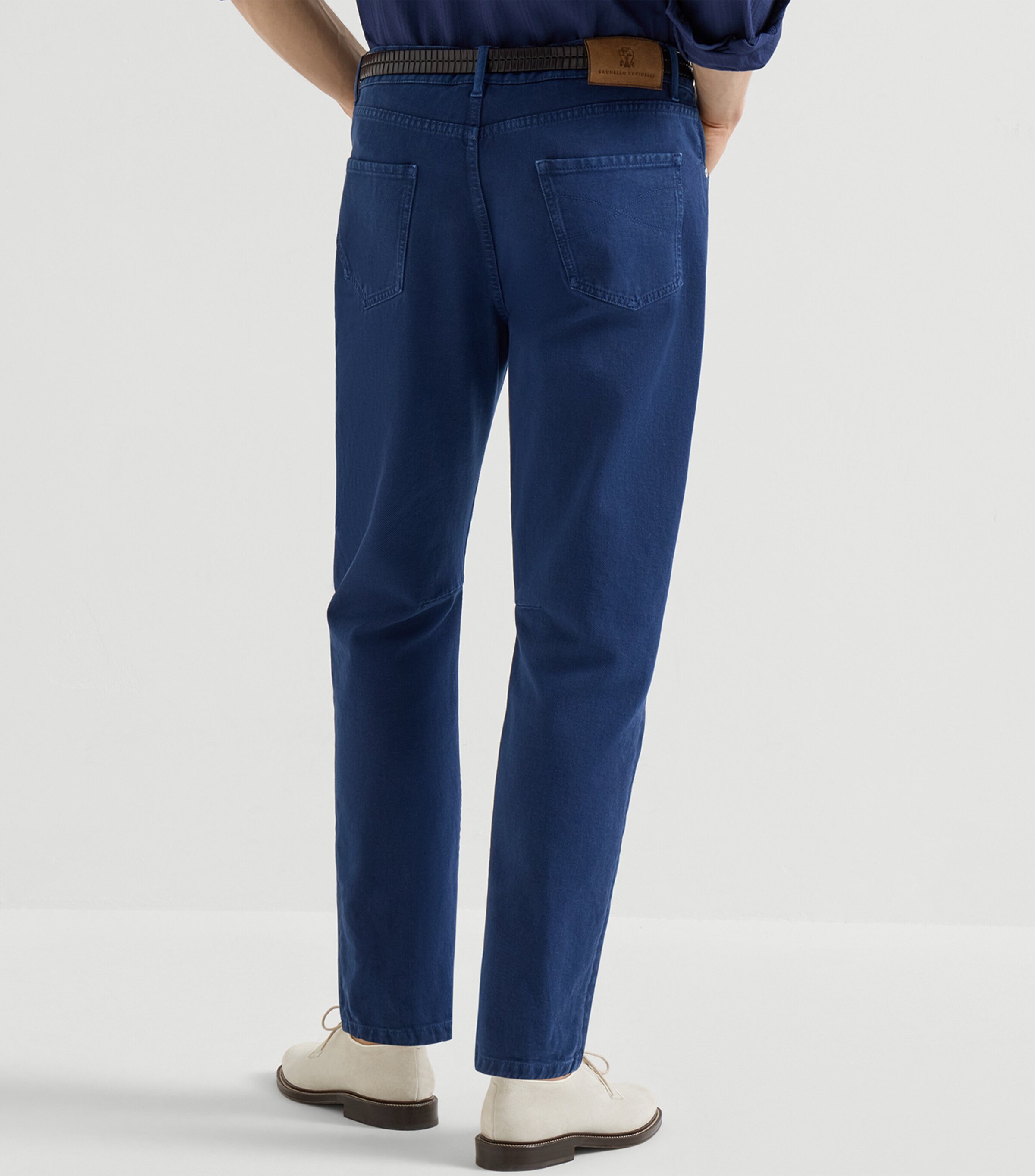Brunello Cucinelli Mens Slim-Fit Jeans Image 3