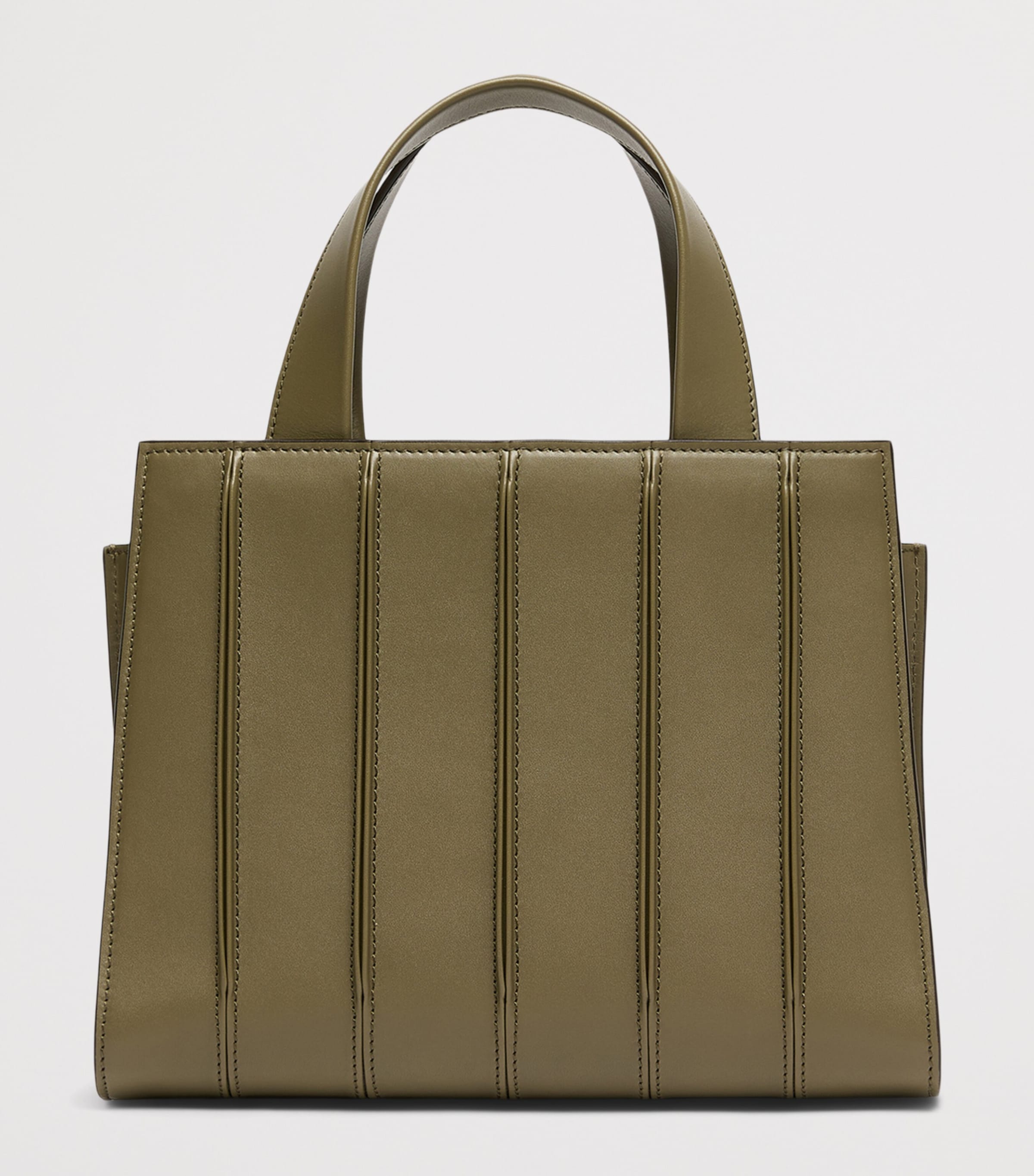 Max Mara Medium Whitney Top-Handle Bag Olive Green Image 2