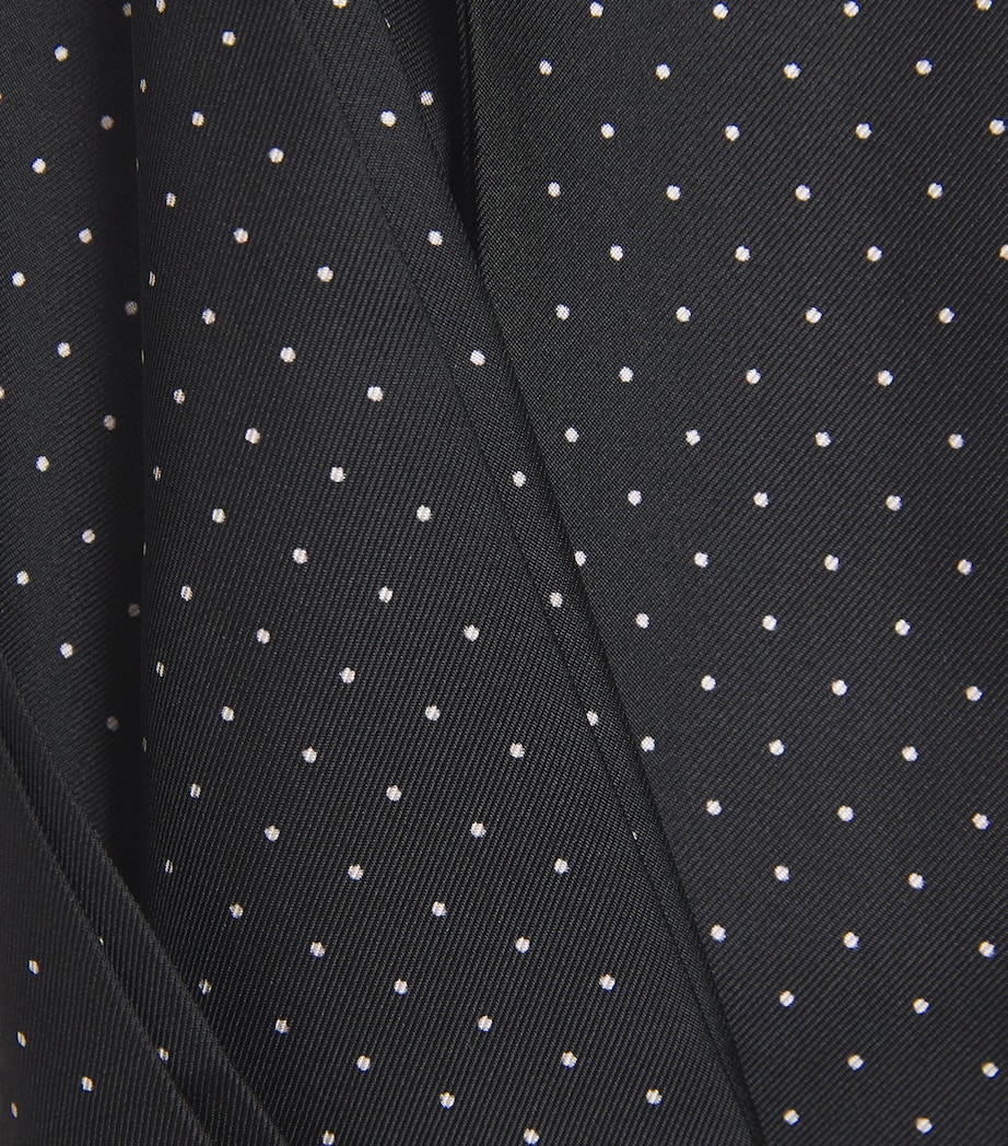 TOM FORD Silk Polka-Dot Scarf Nwg Image 4