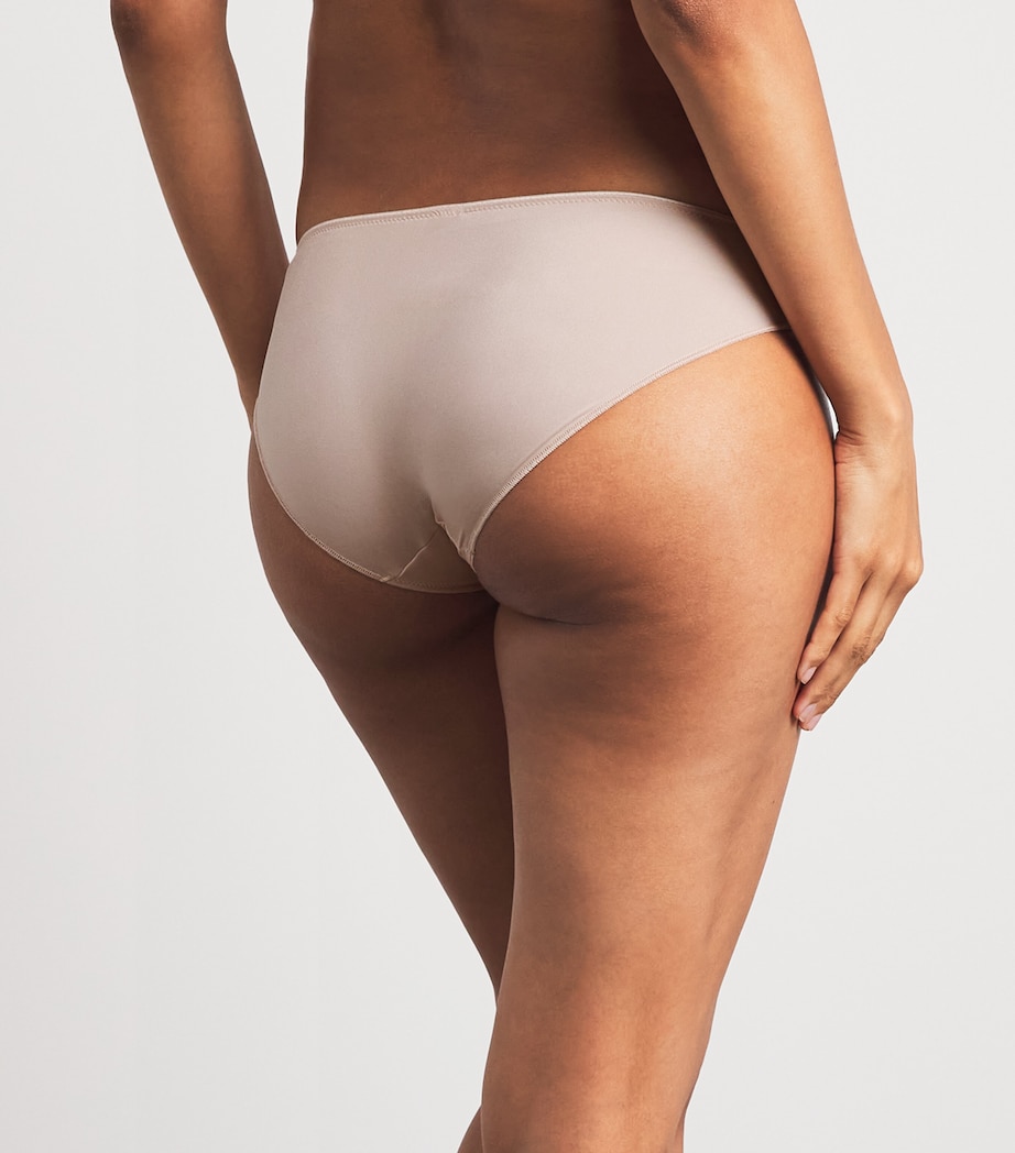 Chantelle Womens Champs Elysees Briefs Cappuccino Image 3