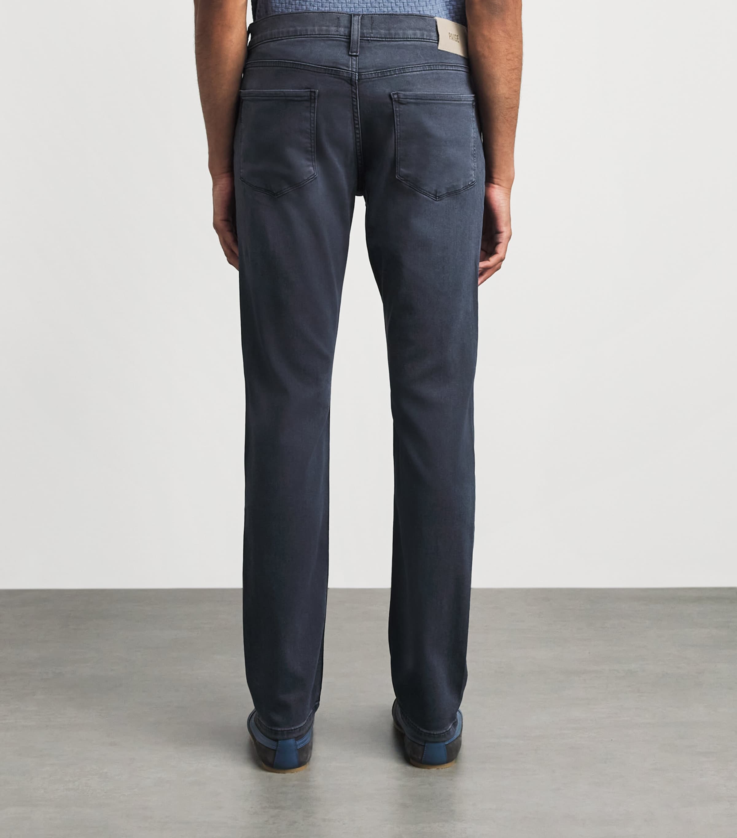 PAIGE Mens Lennox Slim Jeans Elshin Image 5