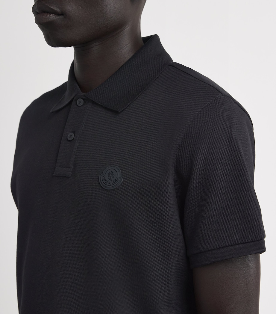Cotton Logo Polo Shirt 999 Image 6